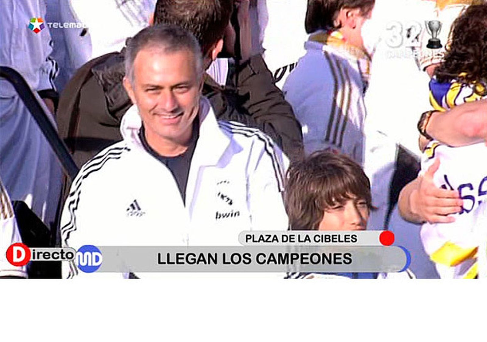 Mourinho, al mando del equipo