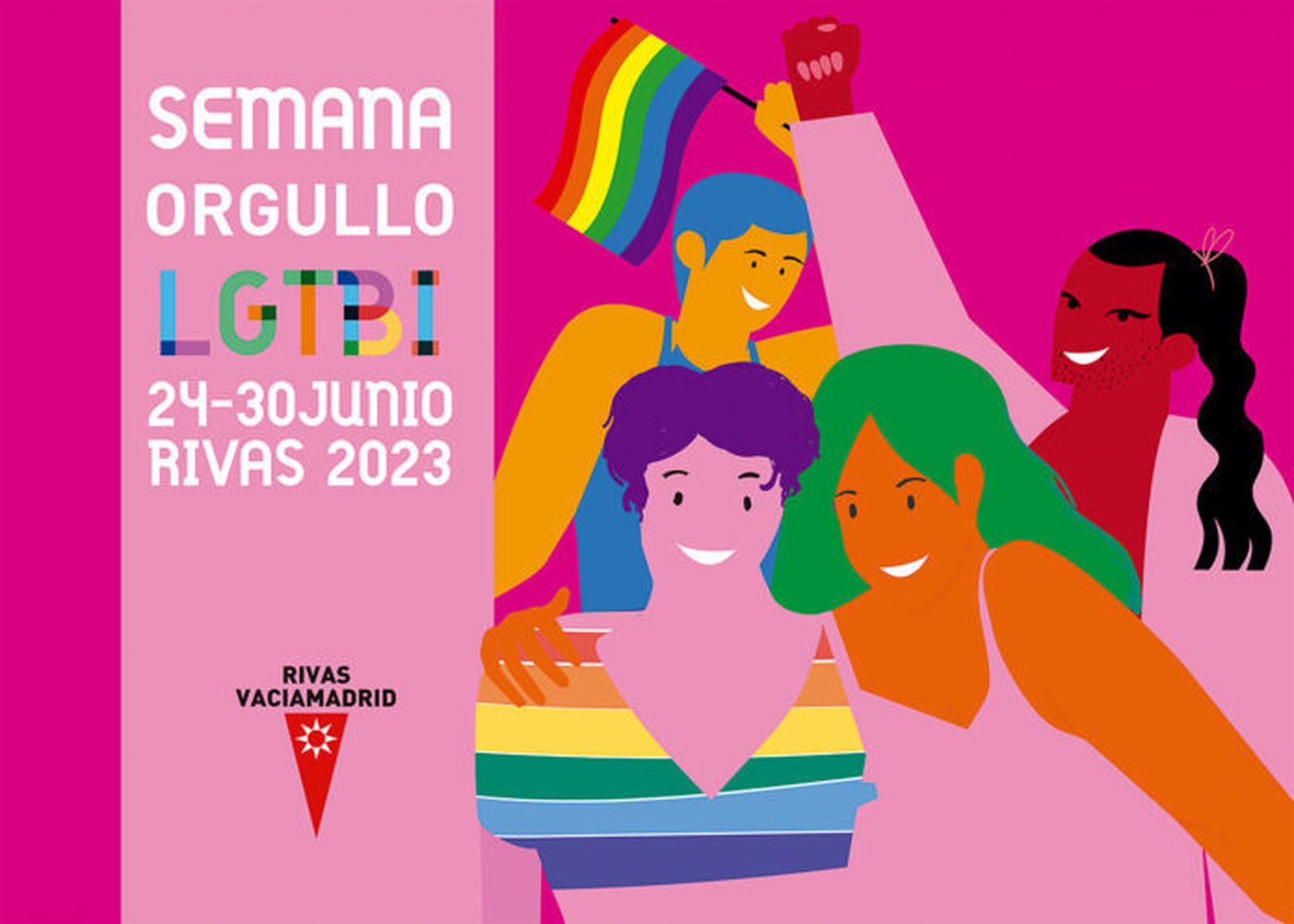Cartel Semana del Orgullo Rivas