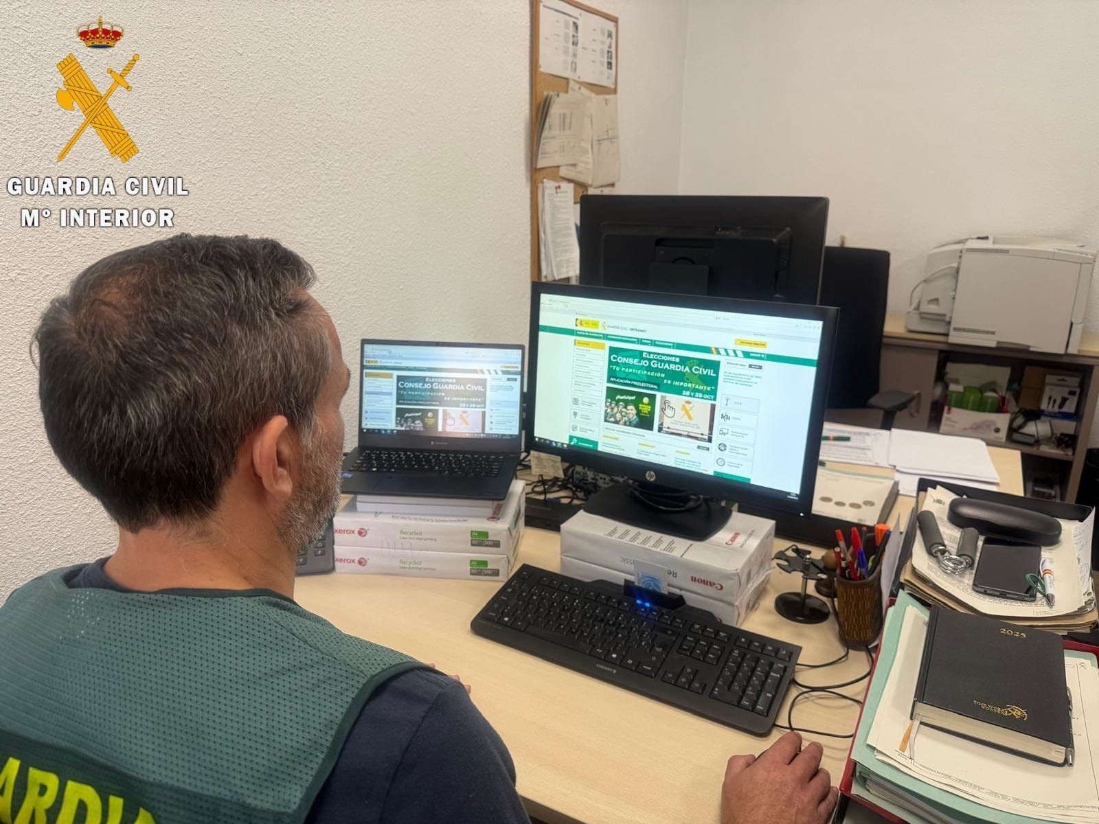Investigación del robo en la finca de El Espinar