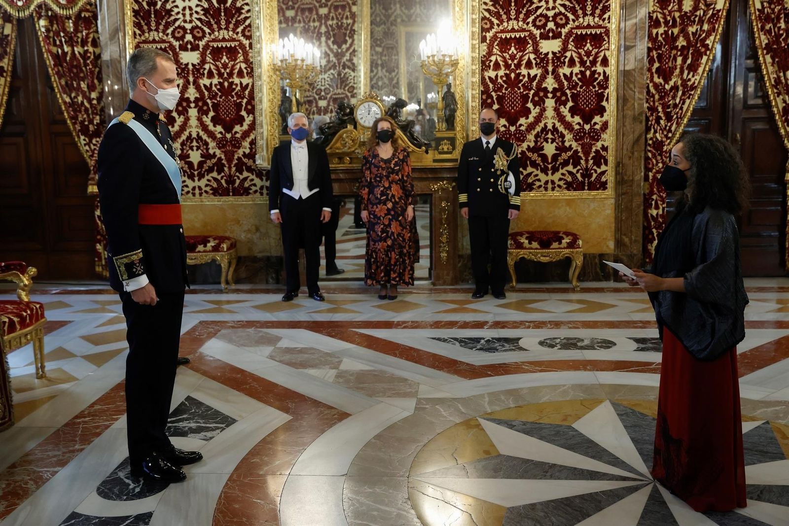 El rey recibe las credenciales de los nuevos embajadores de Cuba y EEUU en España