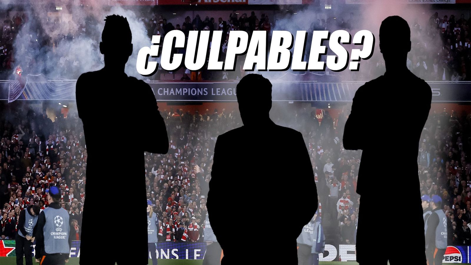 La afición del Real Madrid señala a los culpables del desastre de Londres