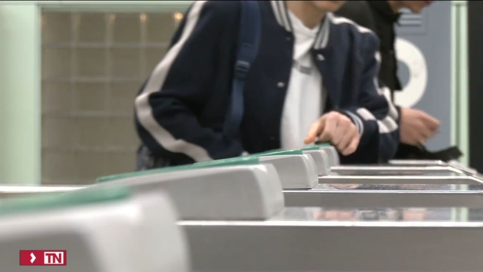 Paro en el metro de Madrid