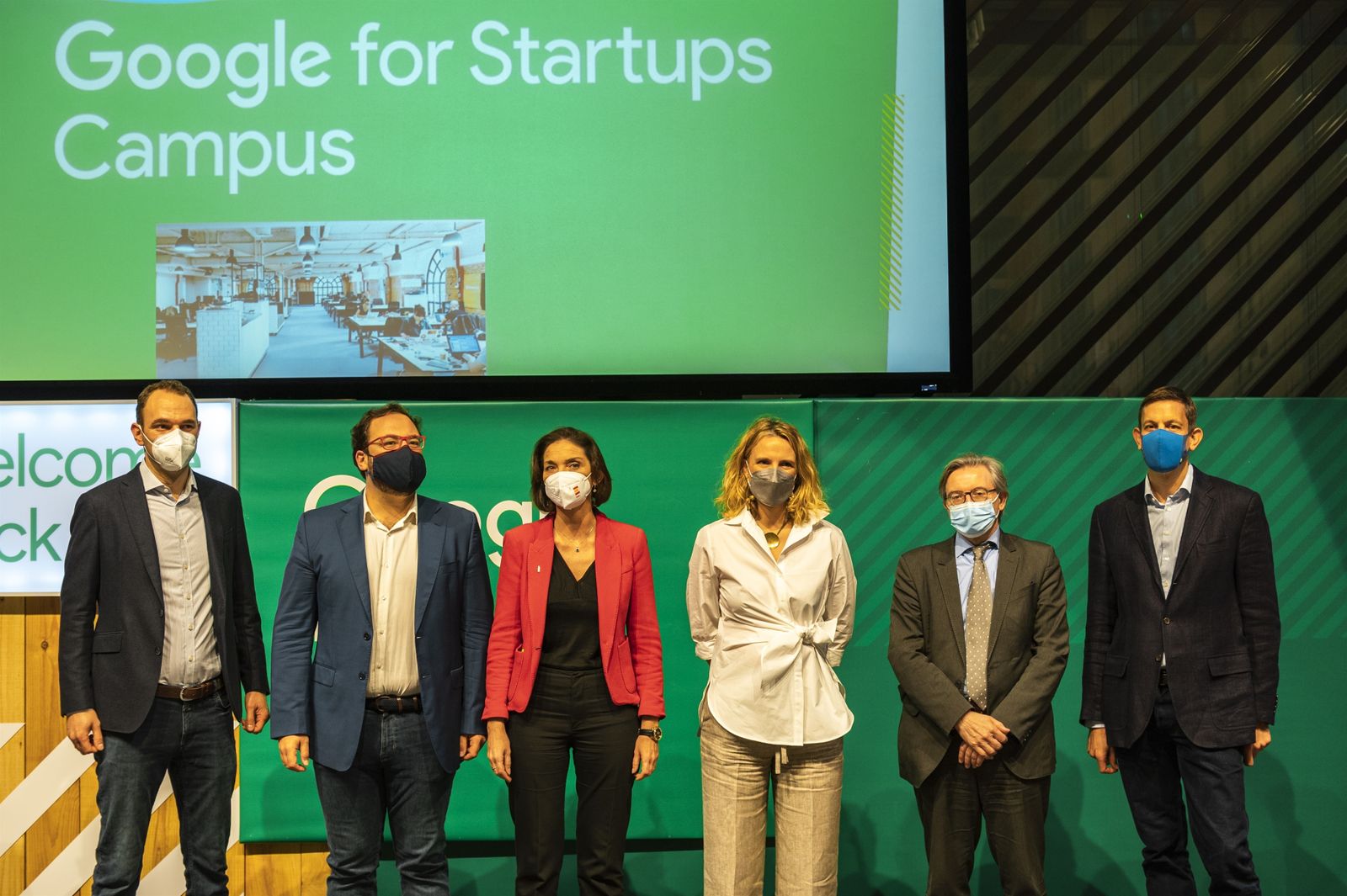 Presentación de la reapertura de Googe for Startups.