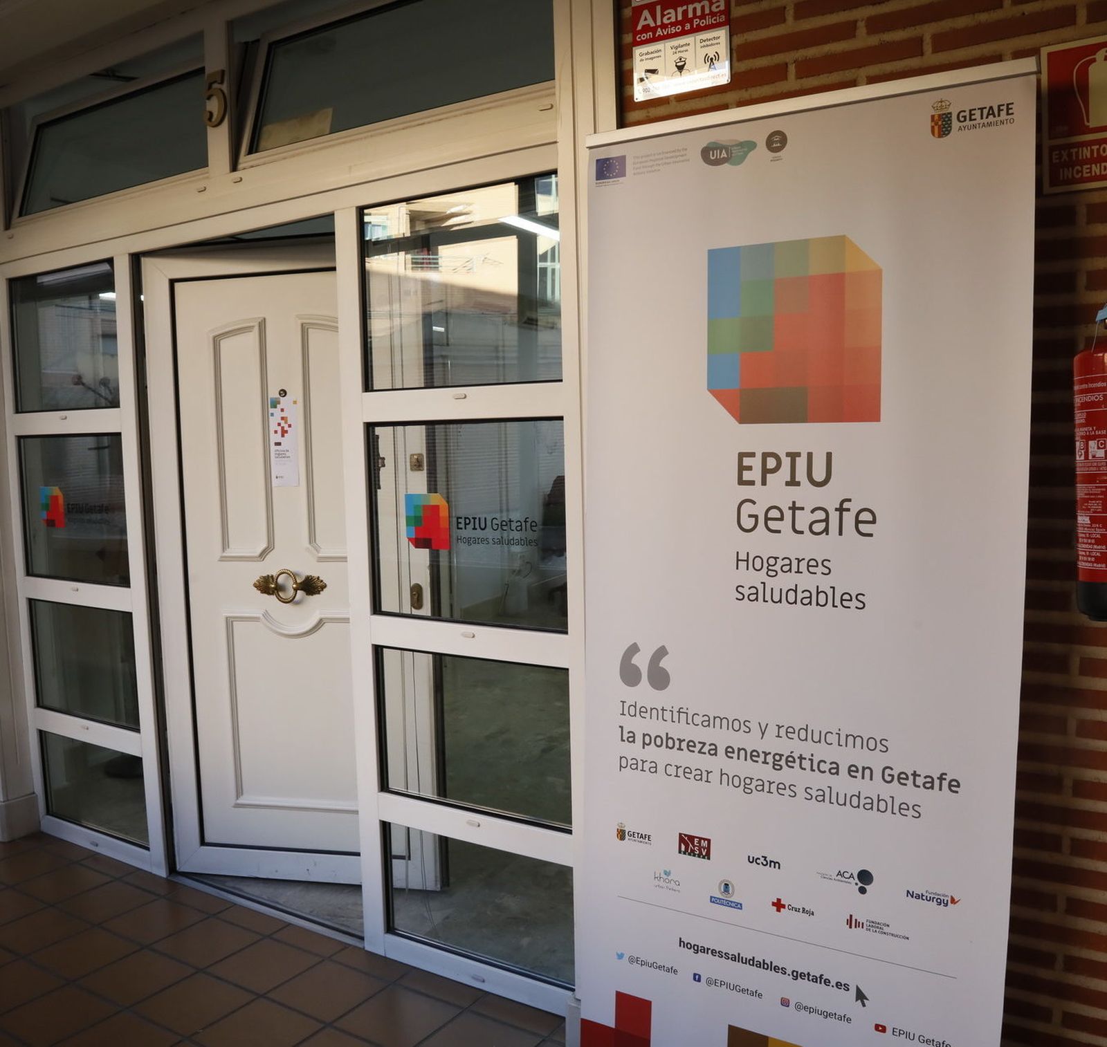Cartel de EPIU Hogares Saludables