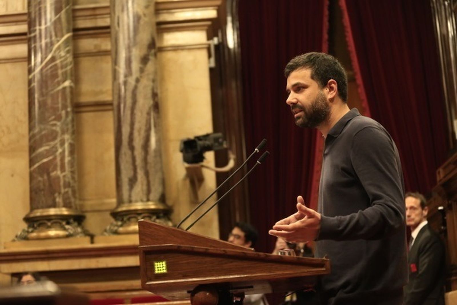 El diputado de ERC en el Parlament, Ruben Wagensberg