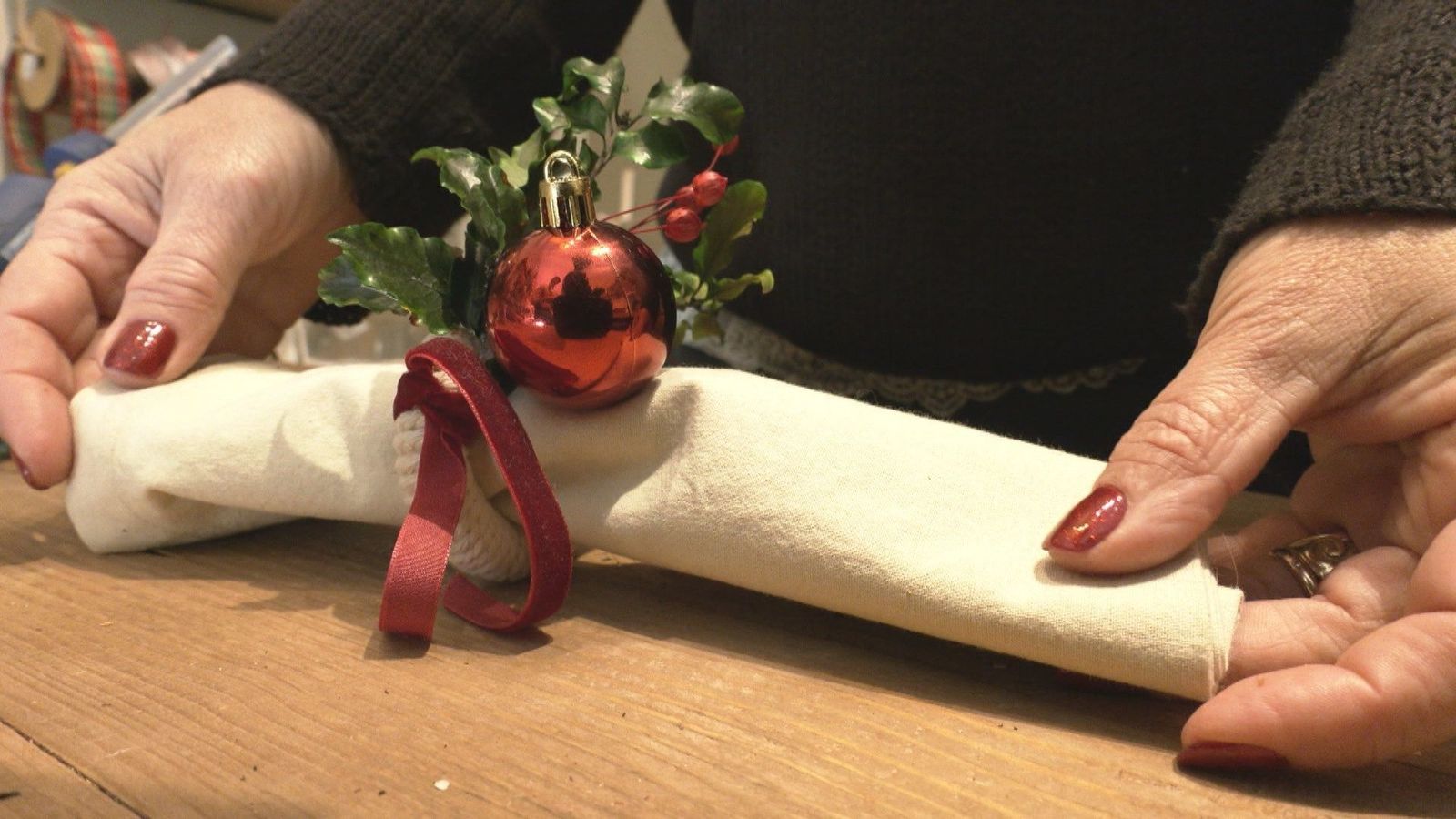Los servilleteros navideños: un toque festivo en las mesas de Navidad