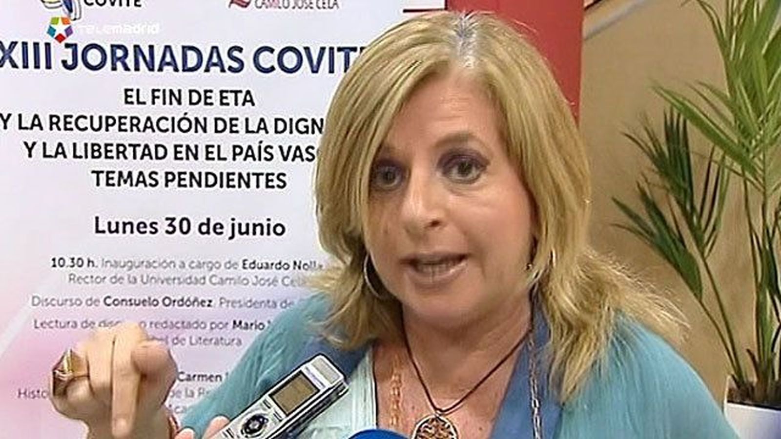 Covite pide a Rajoy que combata el plan para "blanquear el terror" de Urkullu