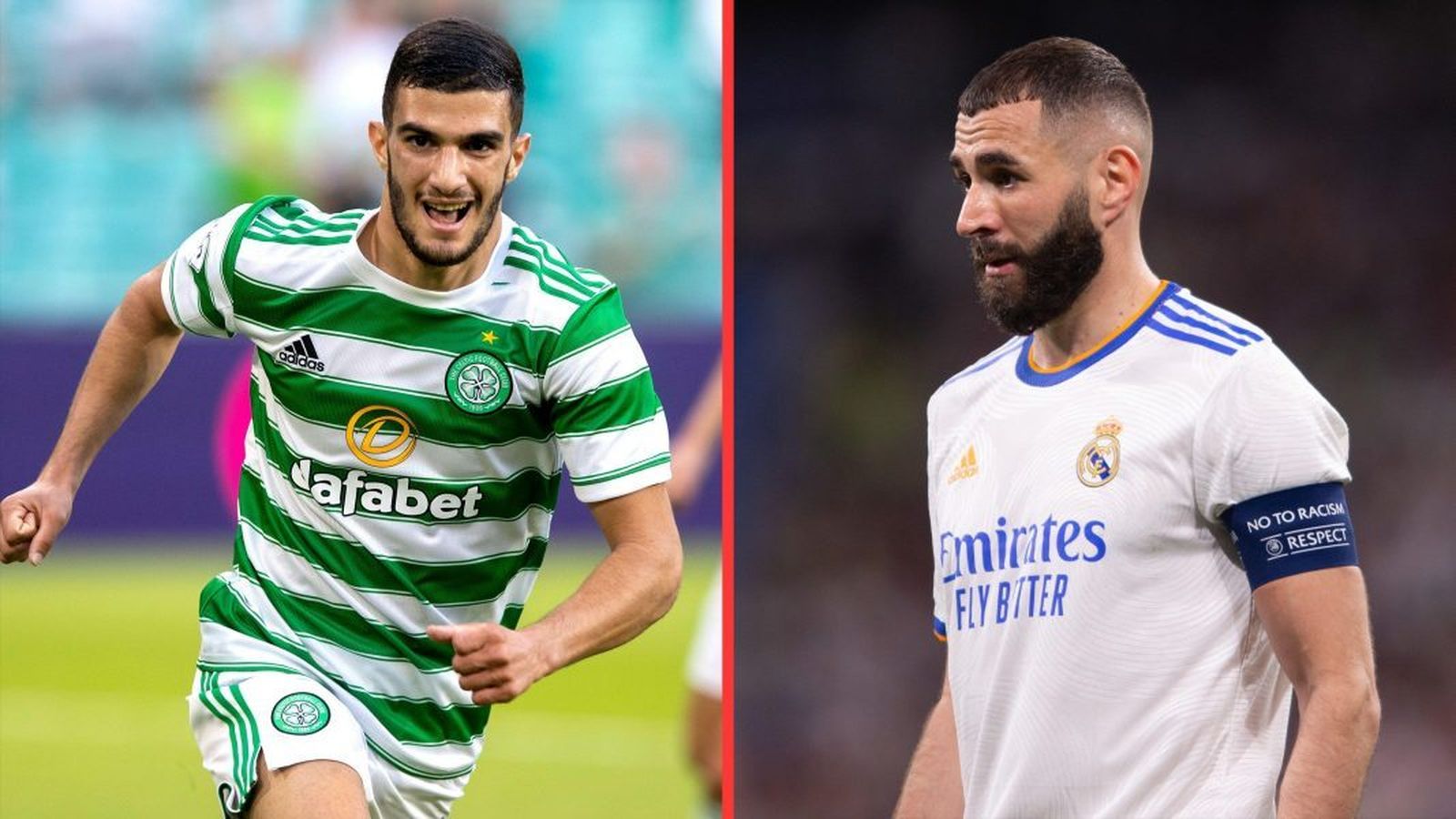 Benzema ante el Celtic