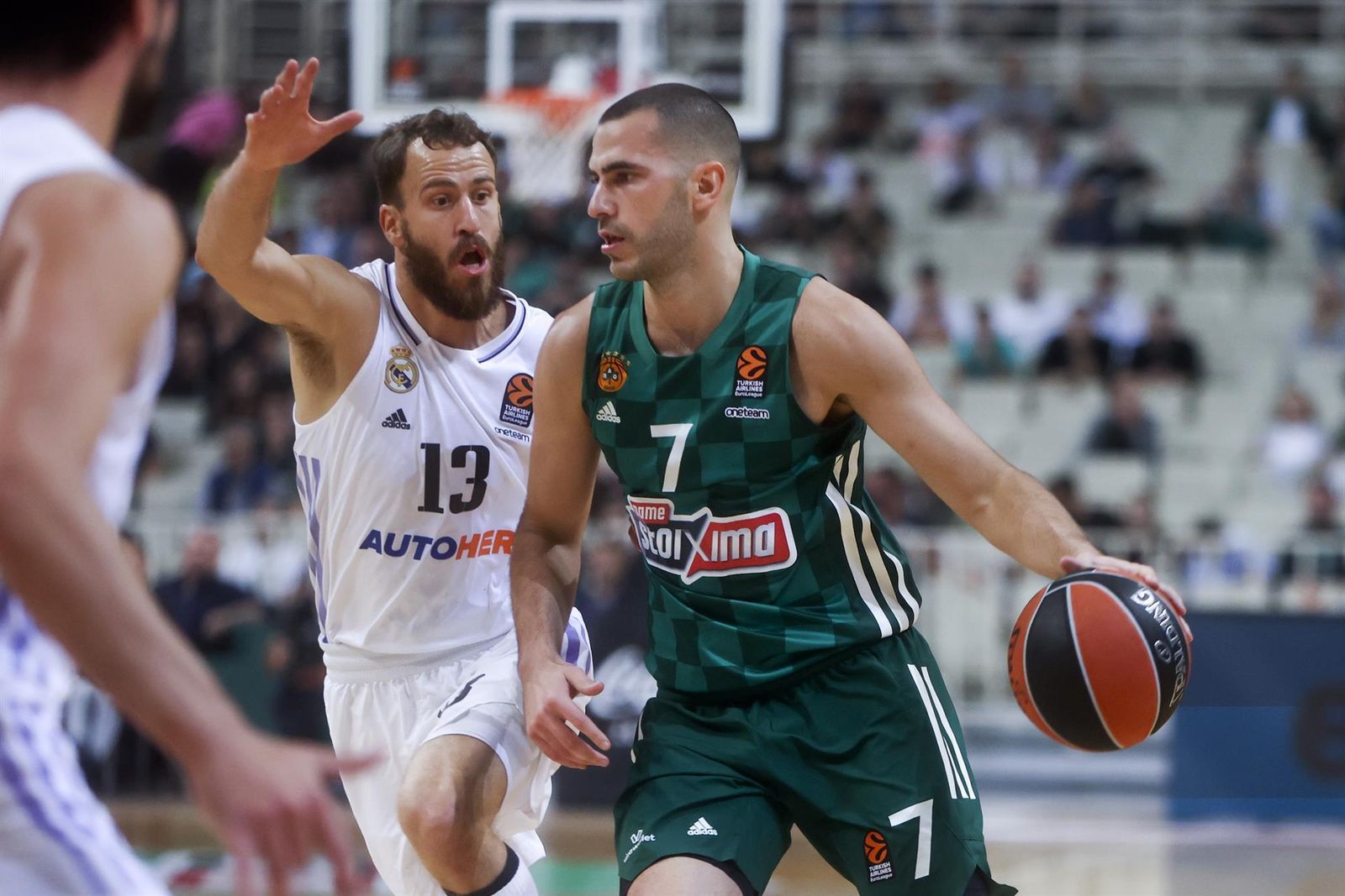 Sergio Rodríguez ante Panathinaikos