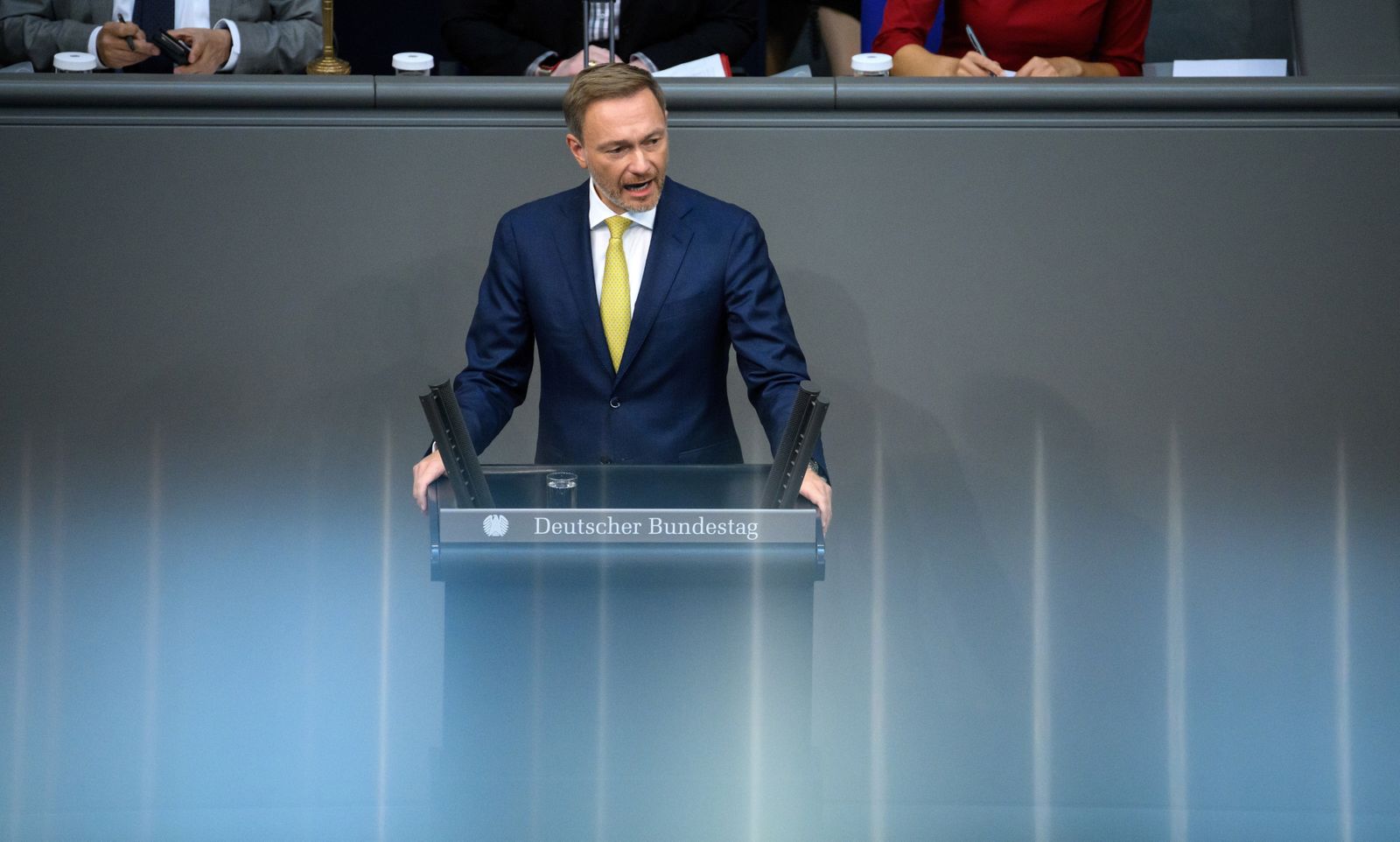 El Ministro de Finanzas alemán y jefe del Partido Liberal (FDP), Christian Lindner,