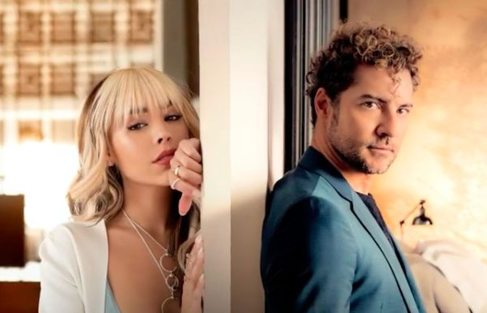 David Bisbal y Danna Paola, juntos en 'Vuelve, vuelve'