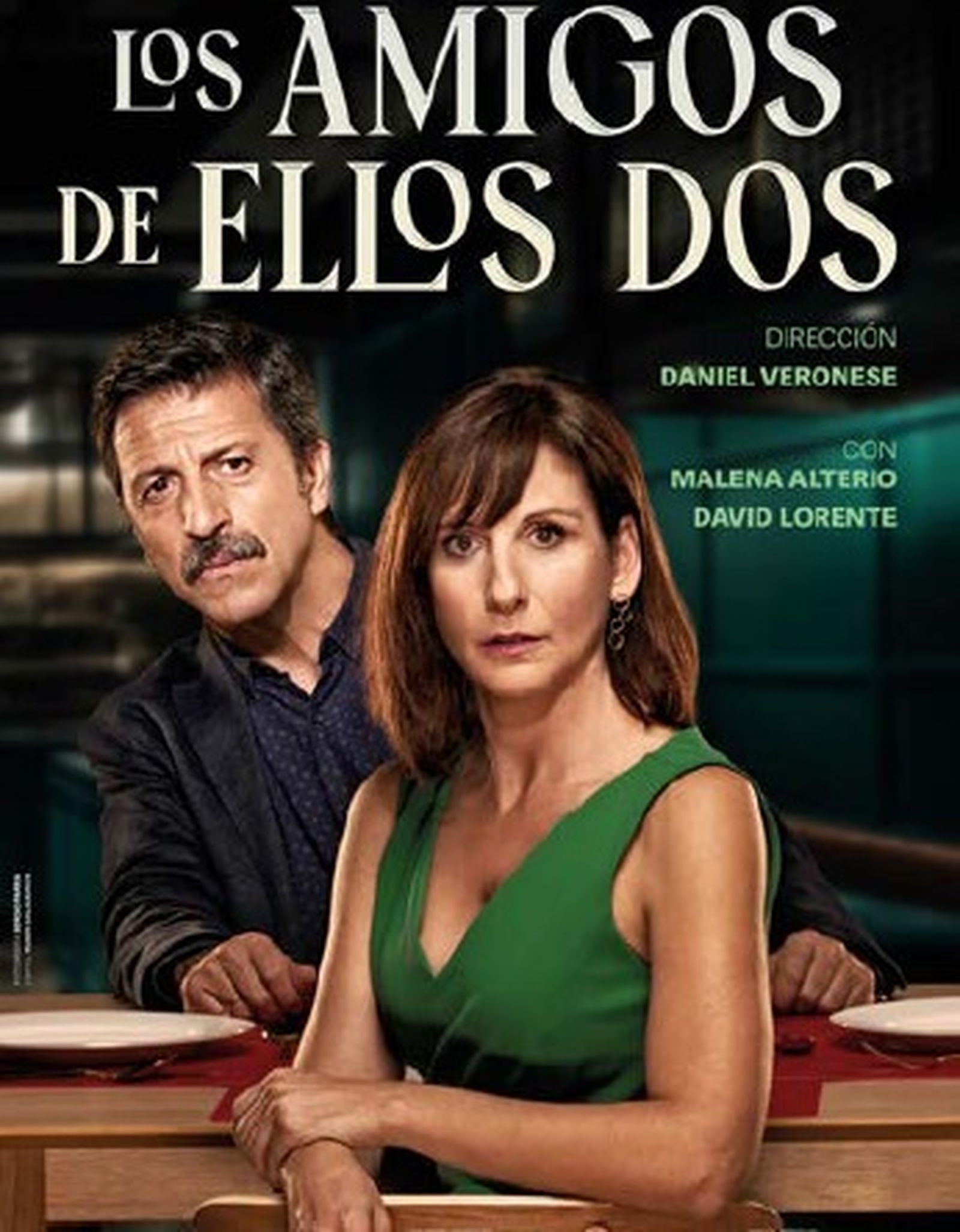 Malena Alterio y David Llorent en 'Los amigos de ellos dos'
