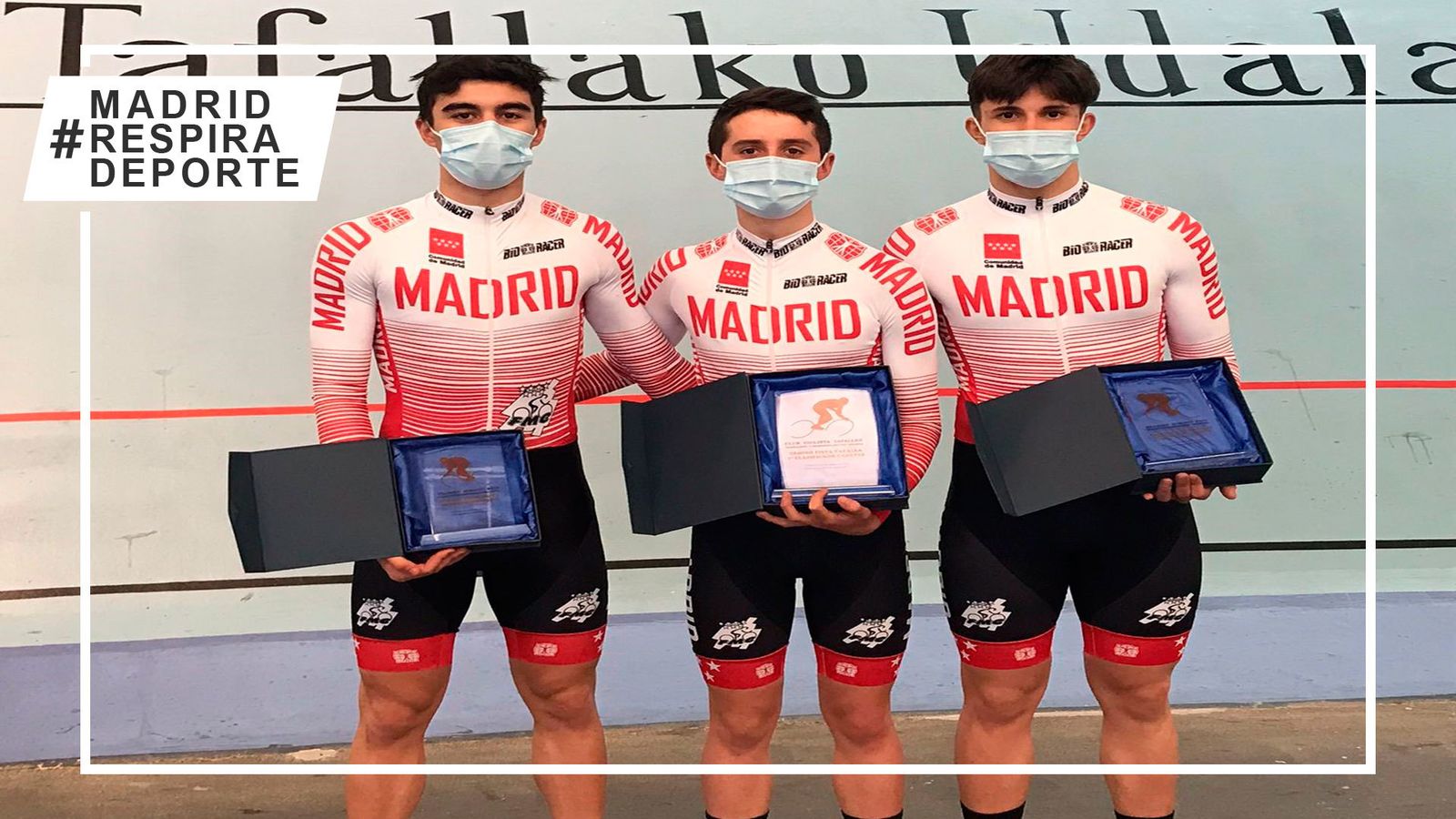 Ciclistass madrileños