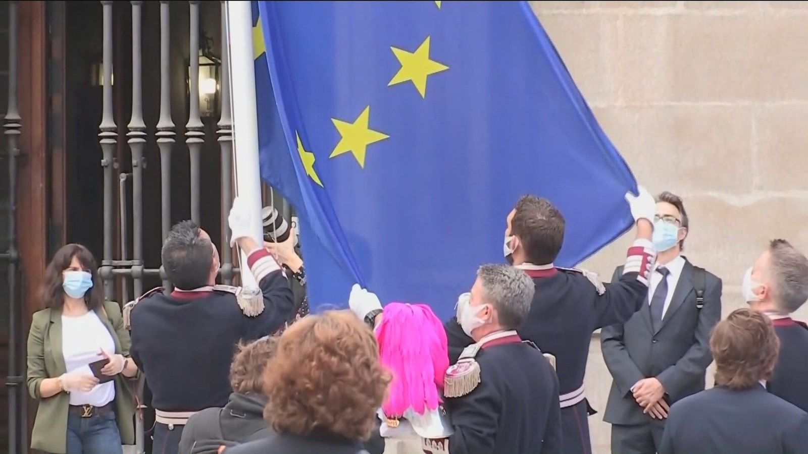 Un Día de Europa triste a pesar del Himno de la alegría