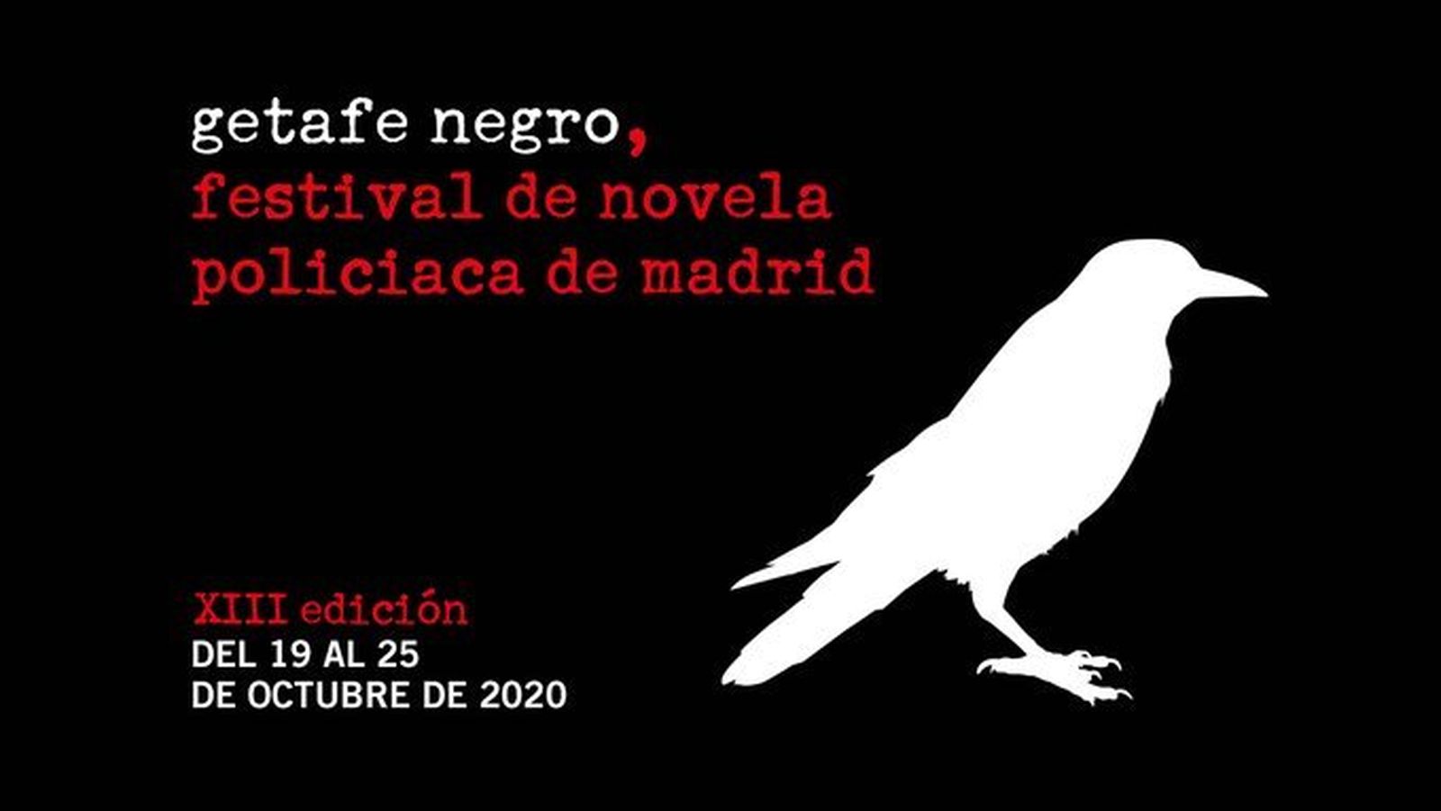 Cartel de la edición de este año 'Getafe Negro'