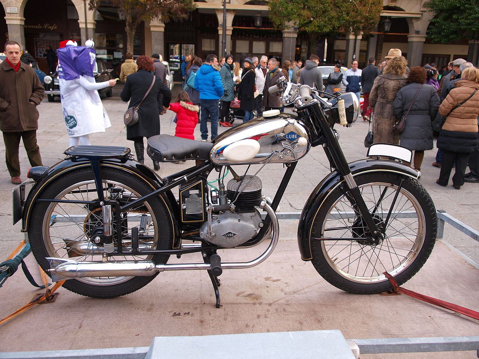 Una moto del fabricante español 'Lube'