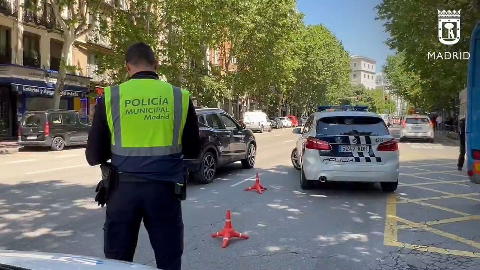 Atropellada una señora mayor en Arganzuela