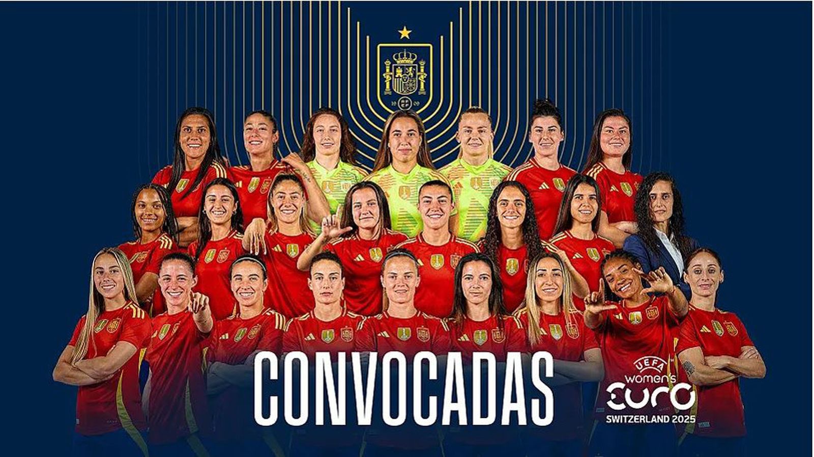 Montse Tomé da la lista para la Eurocopa