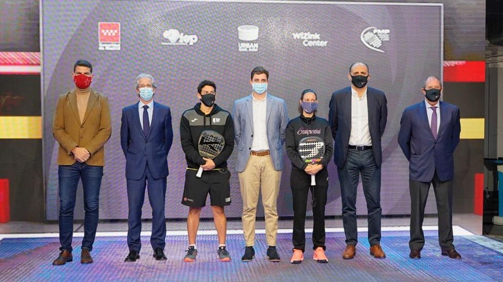 Presentación del Campeonato de España de Pádel