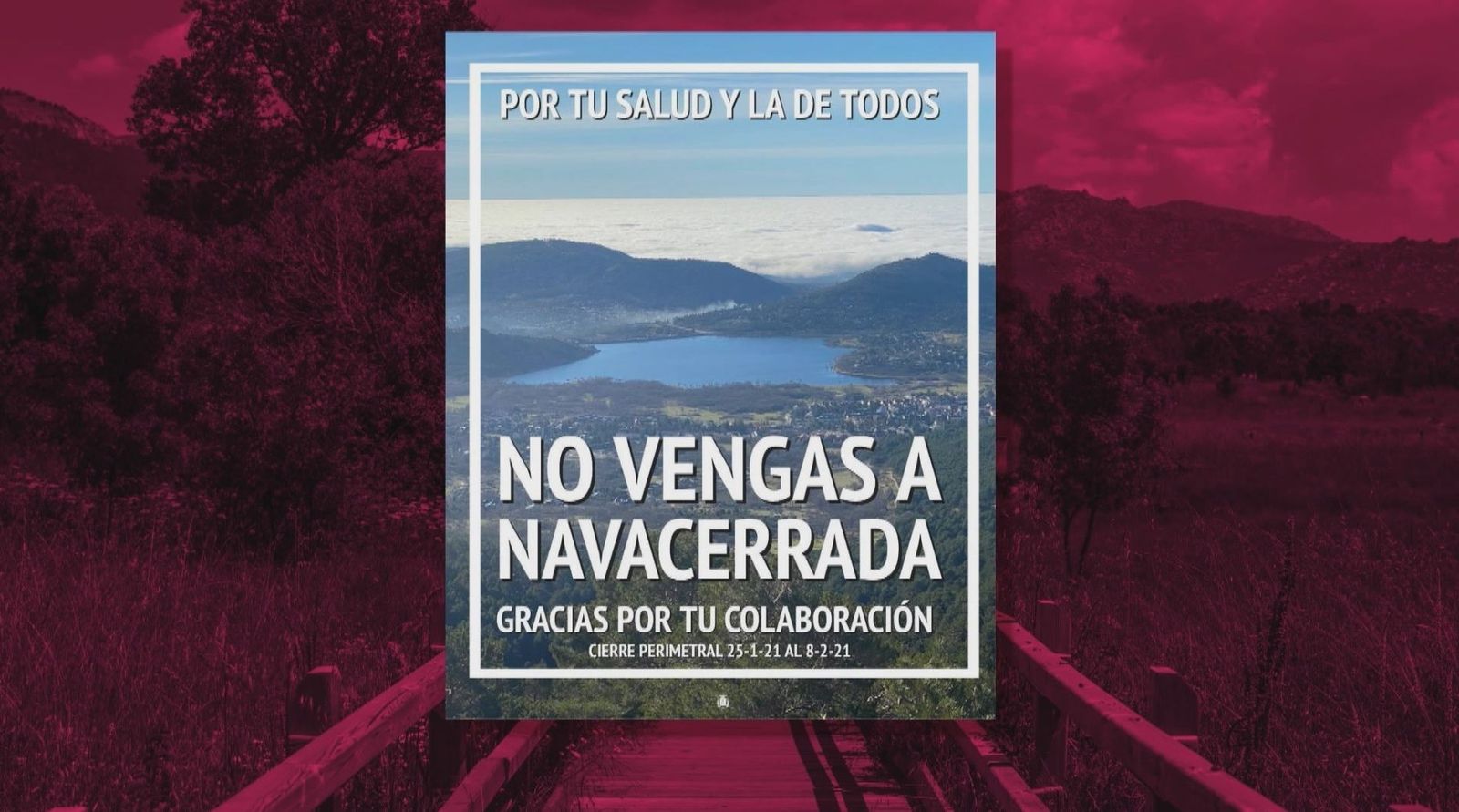 “No vengas a Navacerrada”, la petición de los vecinos de la sierra madrileña