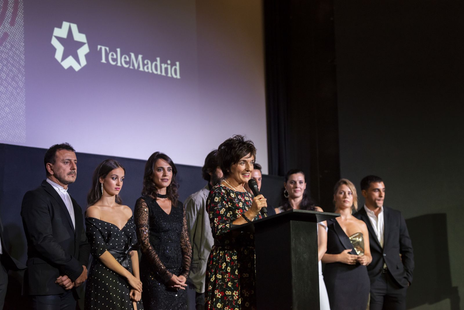 Premier de 'La víctima número ocho' en el Palacio de la Prensa