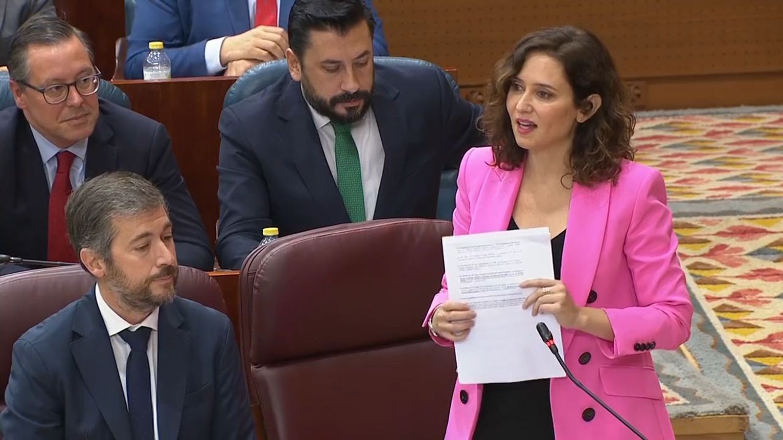 Ayuso: "Sí, me gusta la fruta"