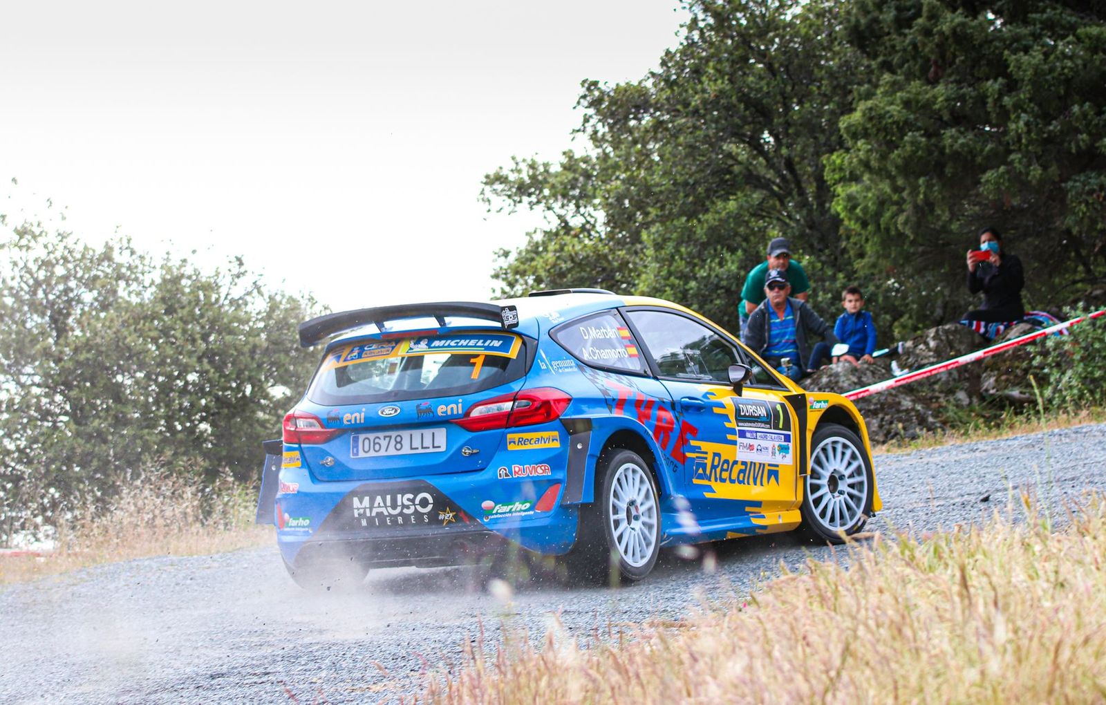 Dani Marbán gana el Rally Madrid-Talavera