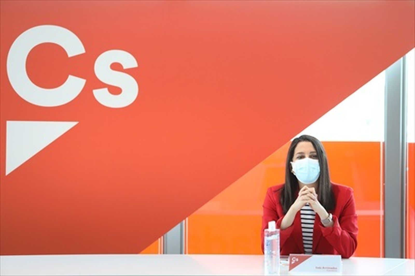 La líder de Ciudadanos, Inés Arrimadas,