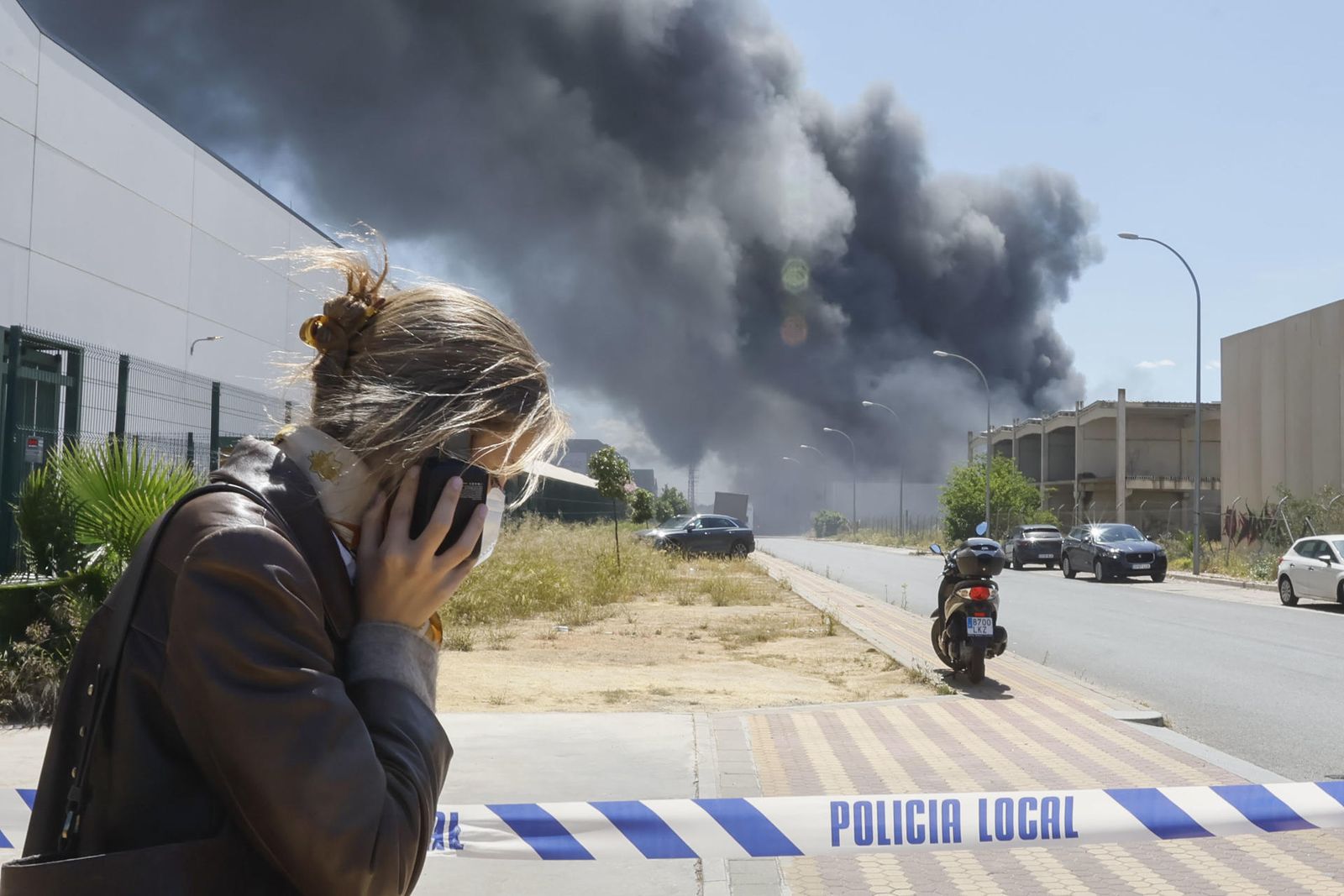 Incendio en Sevilla