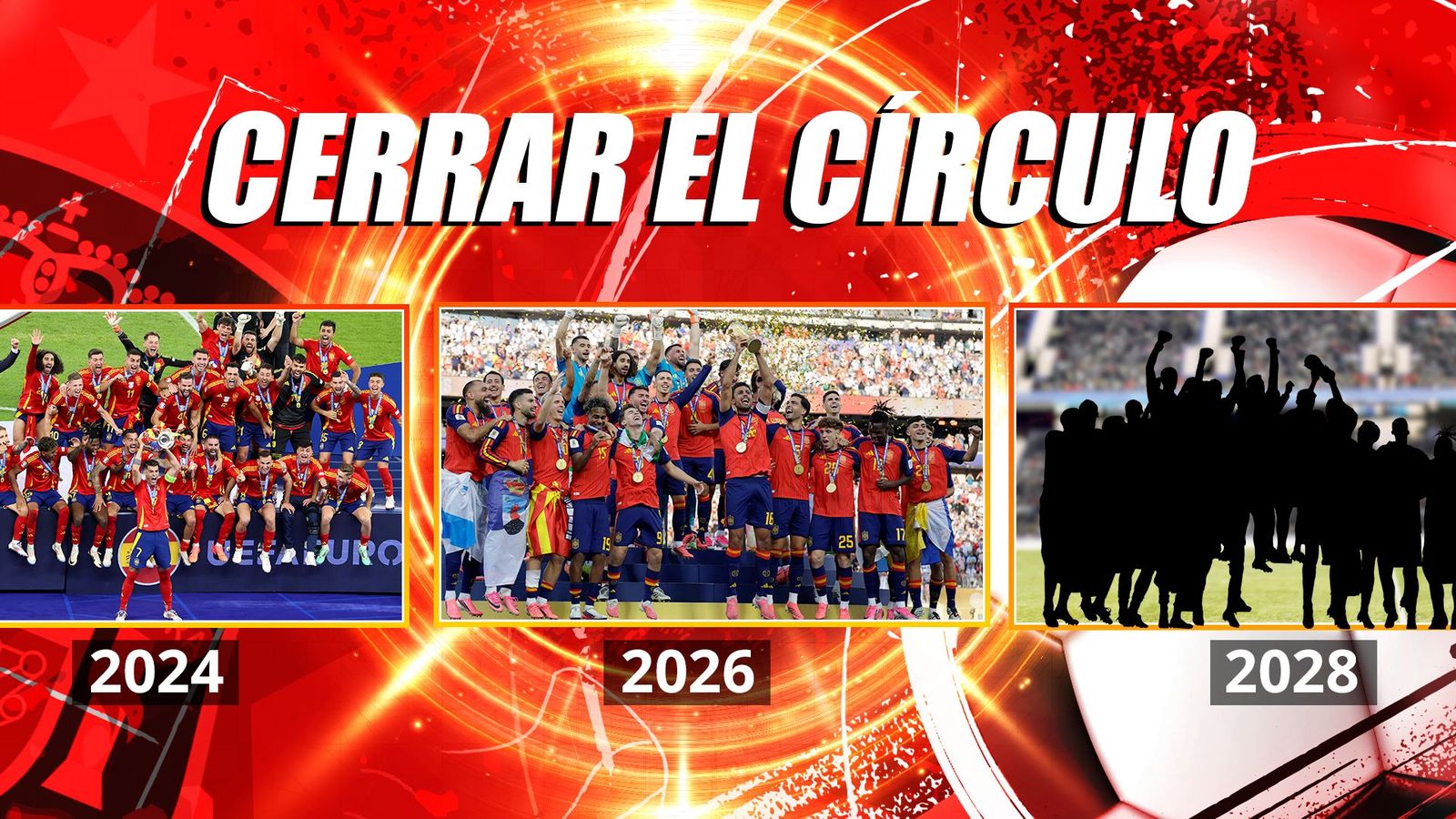 ¿España cerrará el círculo con otra Eurocopa?