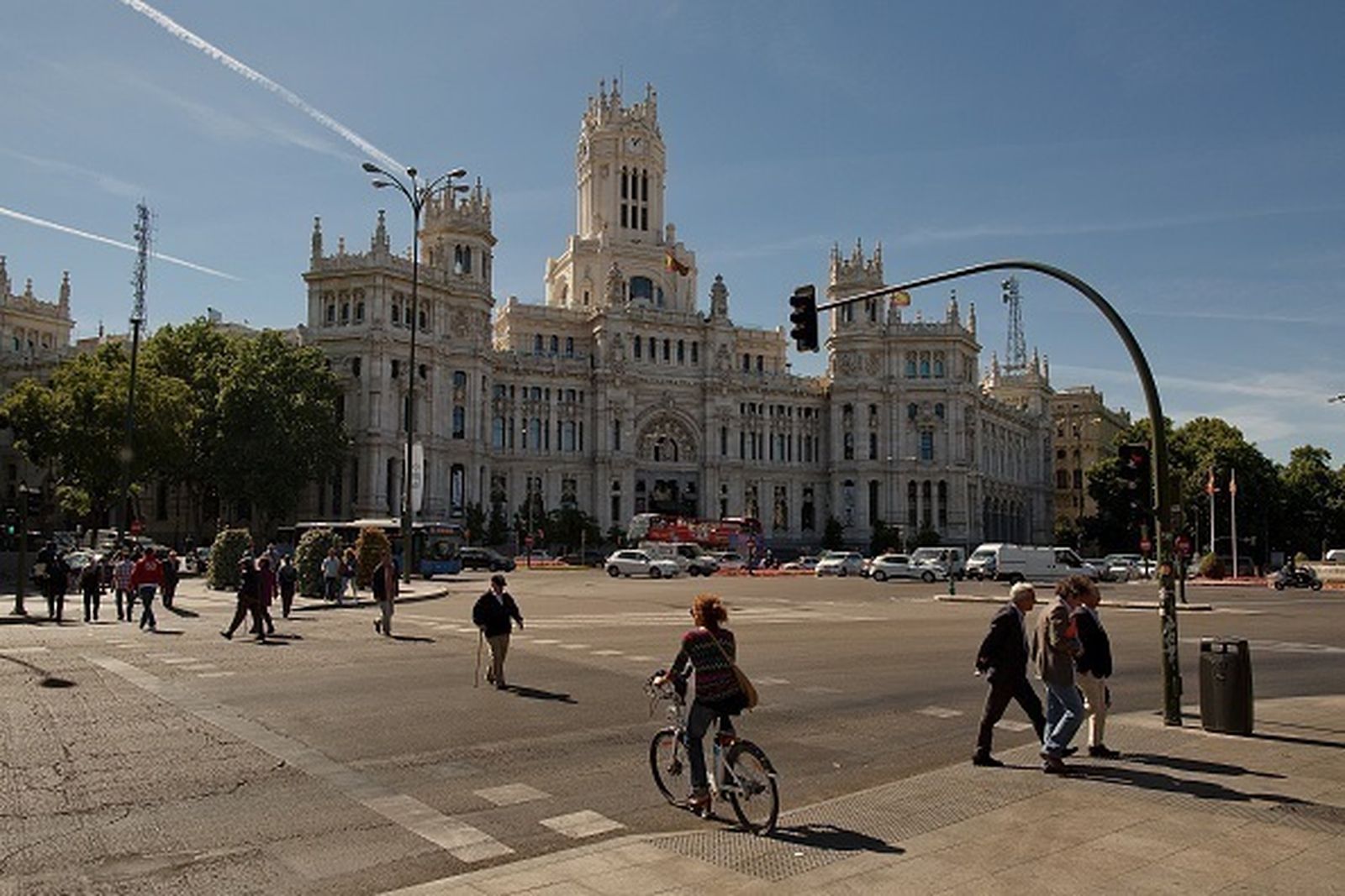 Palacio de Cibeles, sede del Ayuntamiento de Madrid
