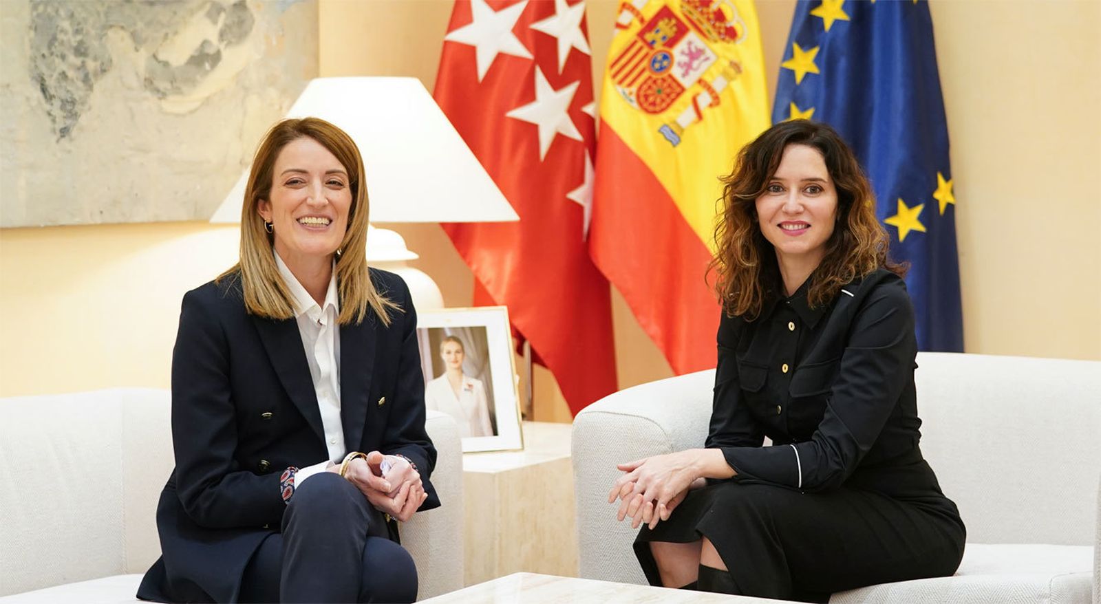 Metsola recoge el ‘Premio a los Valores Europeos’