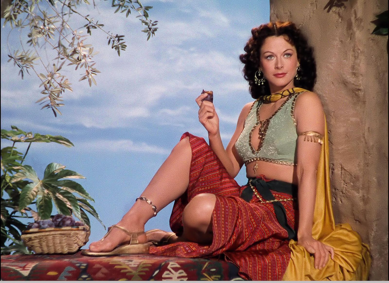 Hedy Lamarr en 'Sansón y Dalila' de Cecil B. DeMille