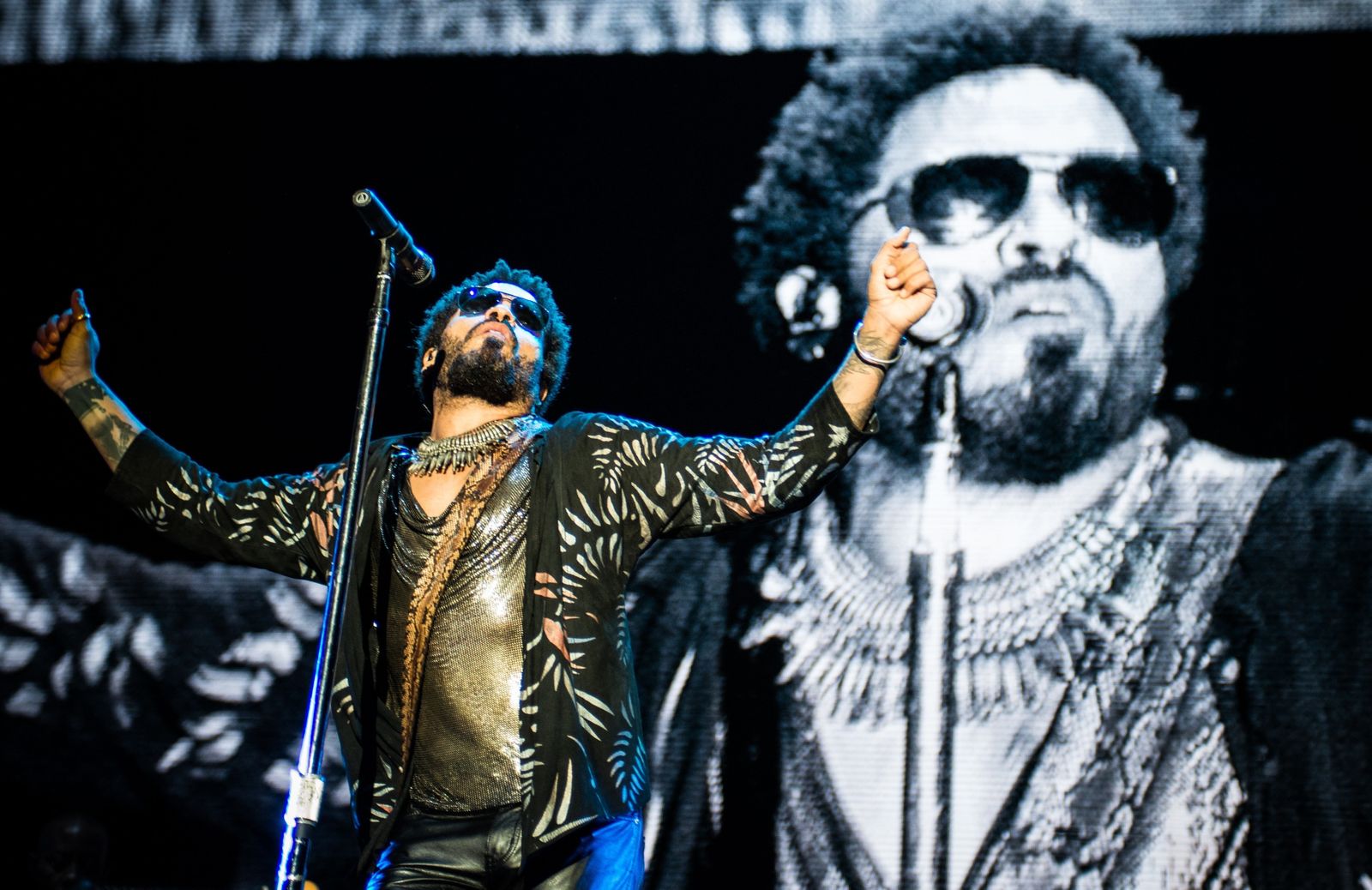 Lenny Kravitz en el Icónica Santalucía Sevilla Fest