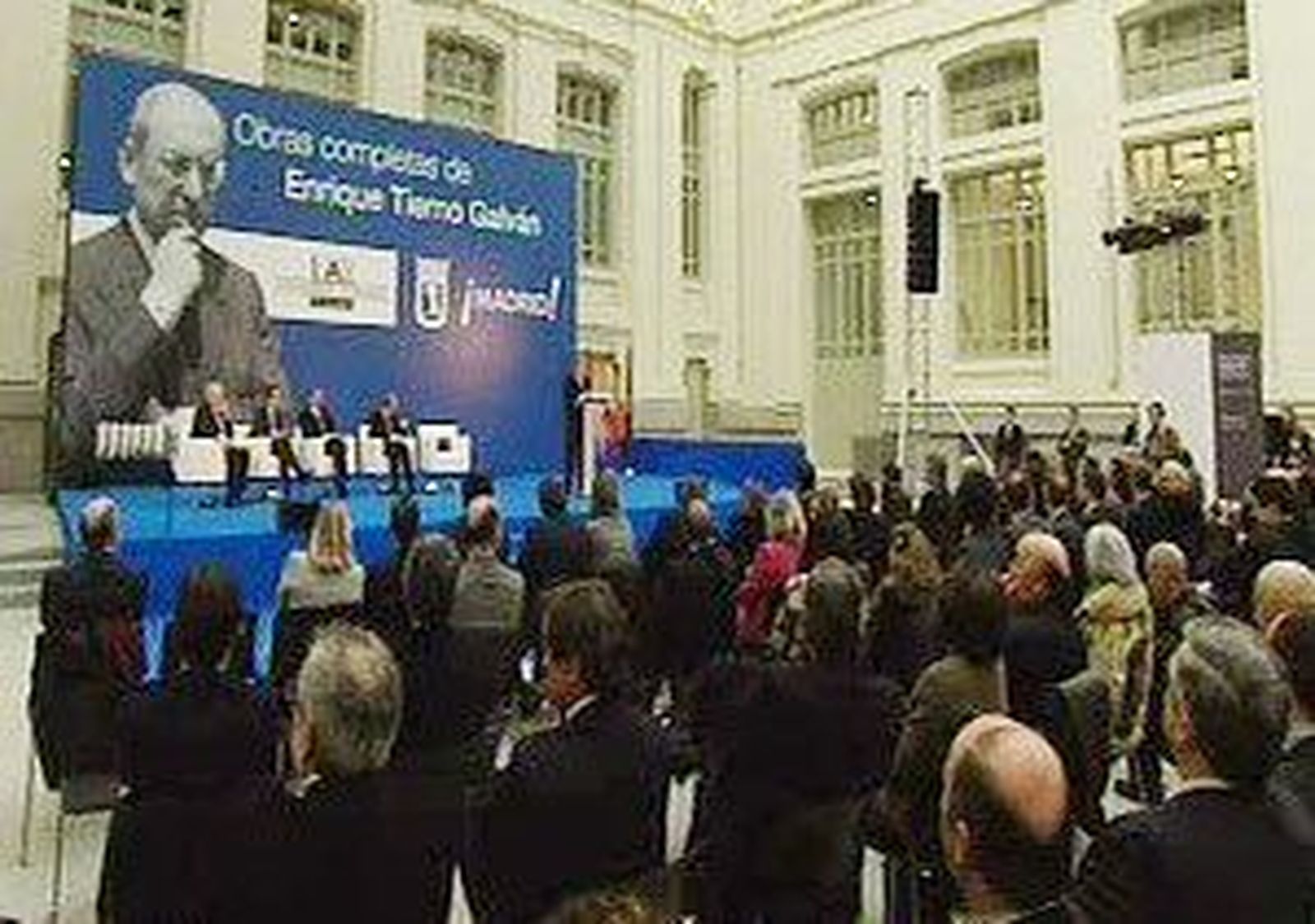 Homenajes a Enrique Tierno Galván