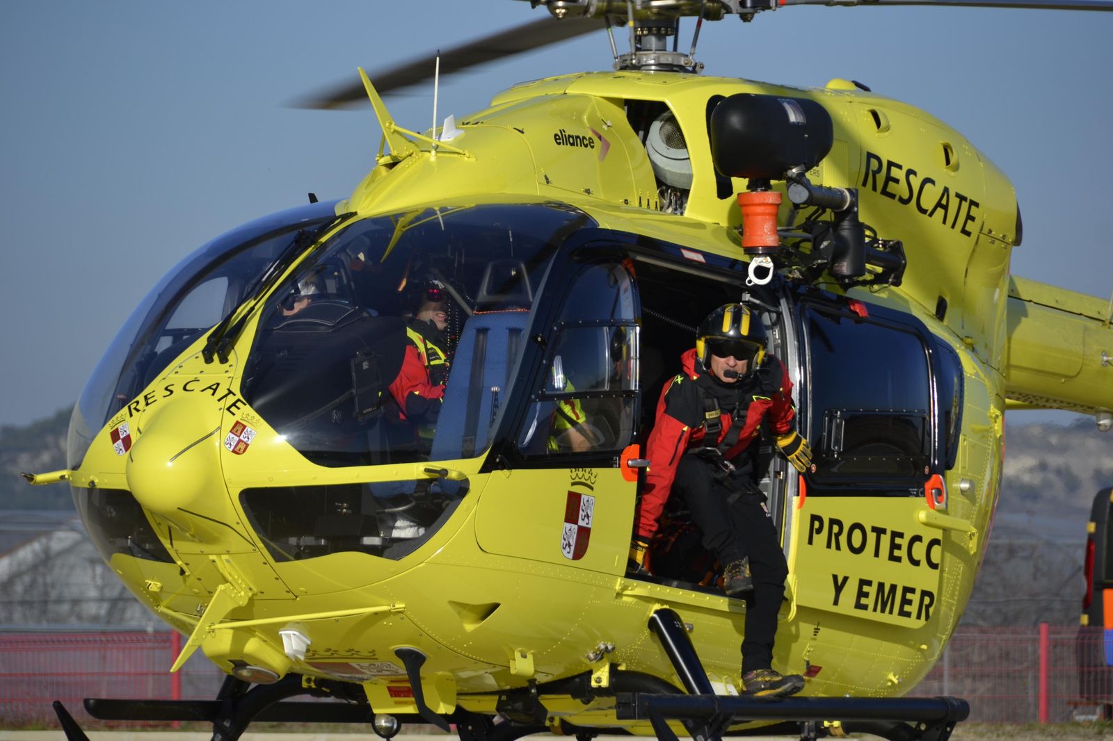 Equipo de rescate del 112 de Castilla y León