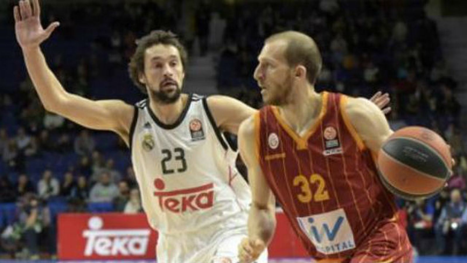 Sergio Llull ante el Galatasaray