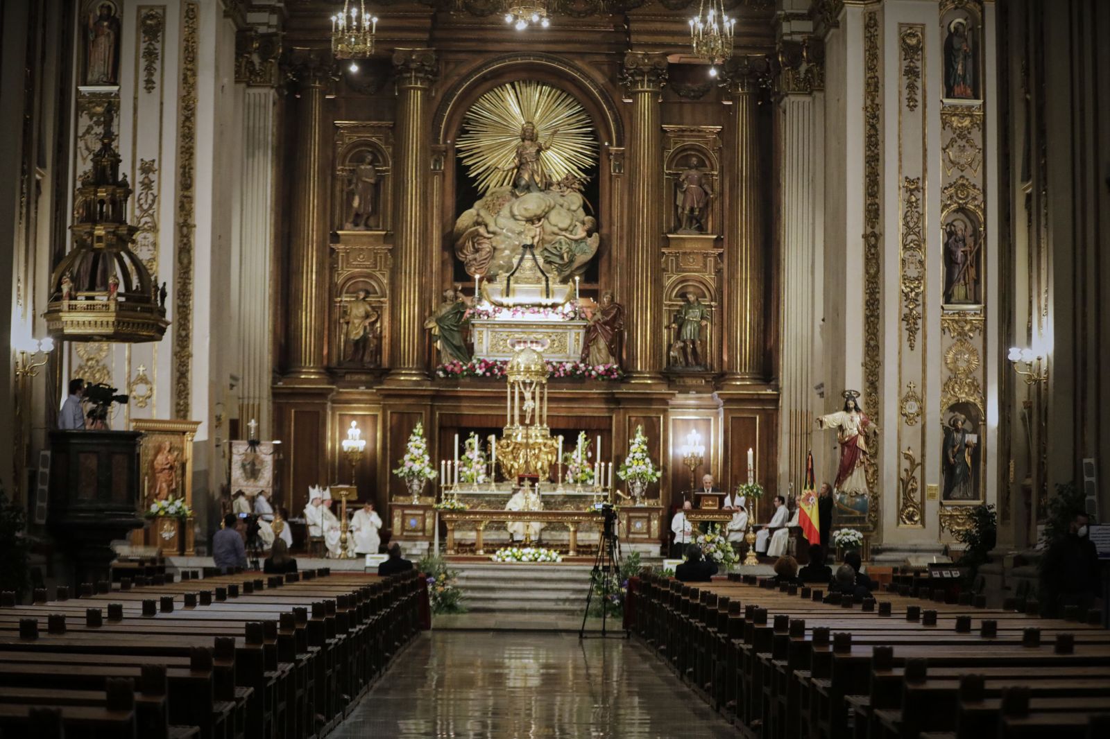 Interior de la Colegiata de San Isidro