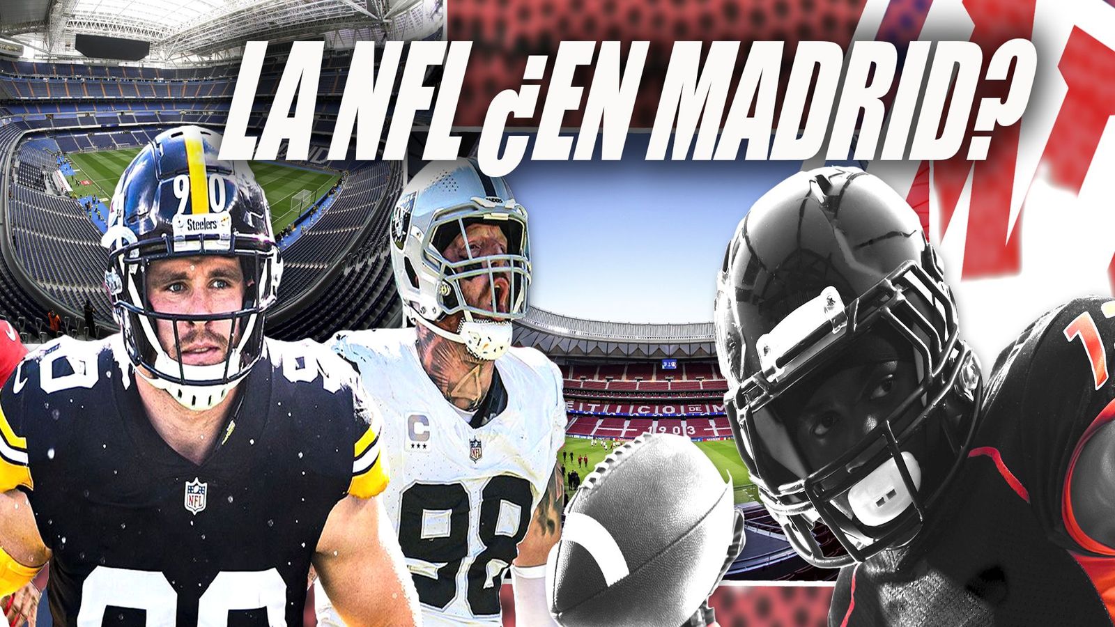 La NFL podría jugarse en el Bernabéu o en el Metropolitano
