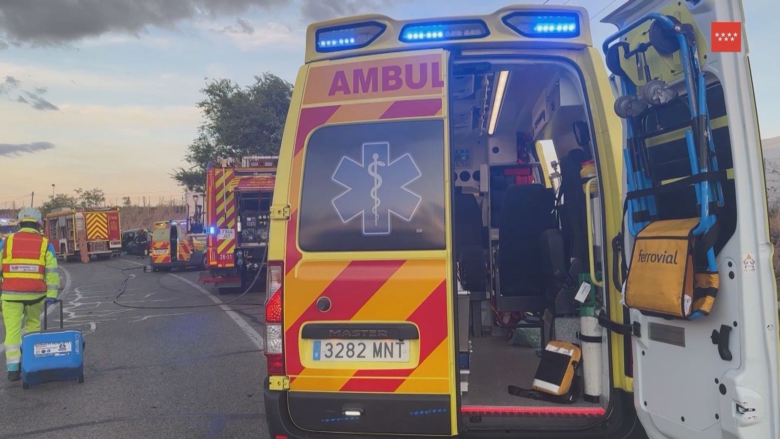 Muere un hombre de 47 años en un accidente de tráfico en Loeches