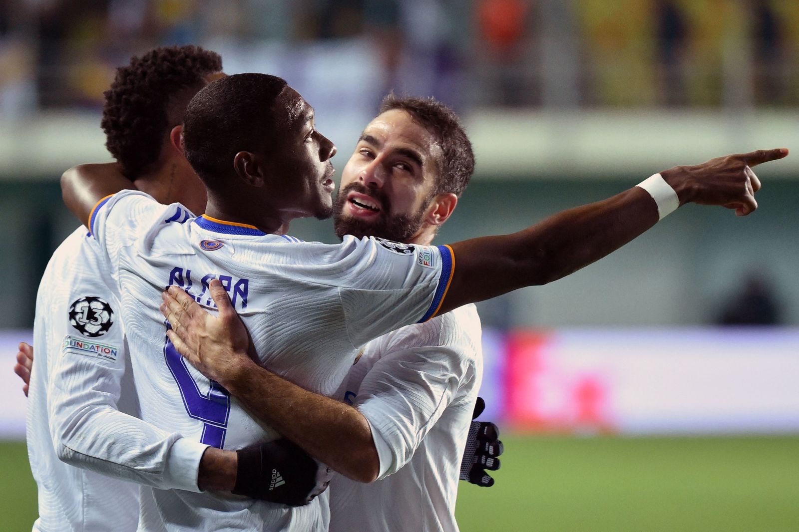 Alaba, Carvajal y Militao