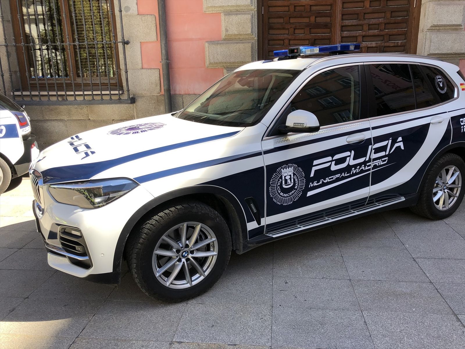 Vehículo de la Policia Municipal de Madrid