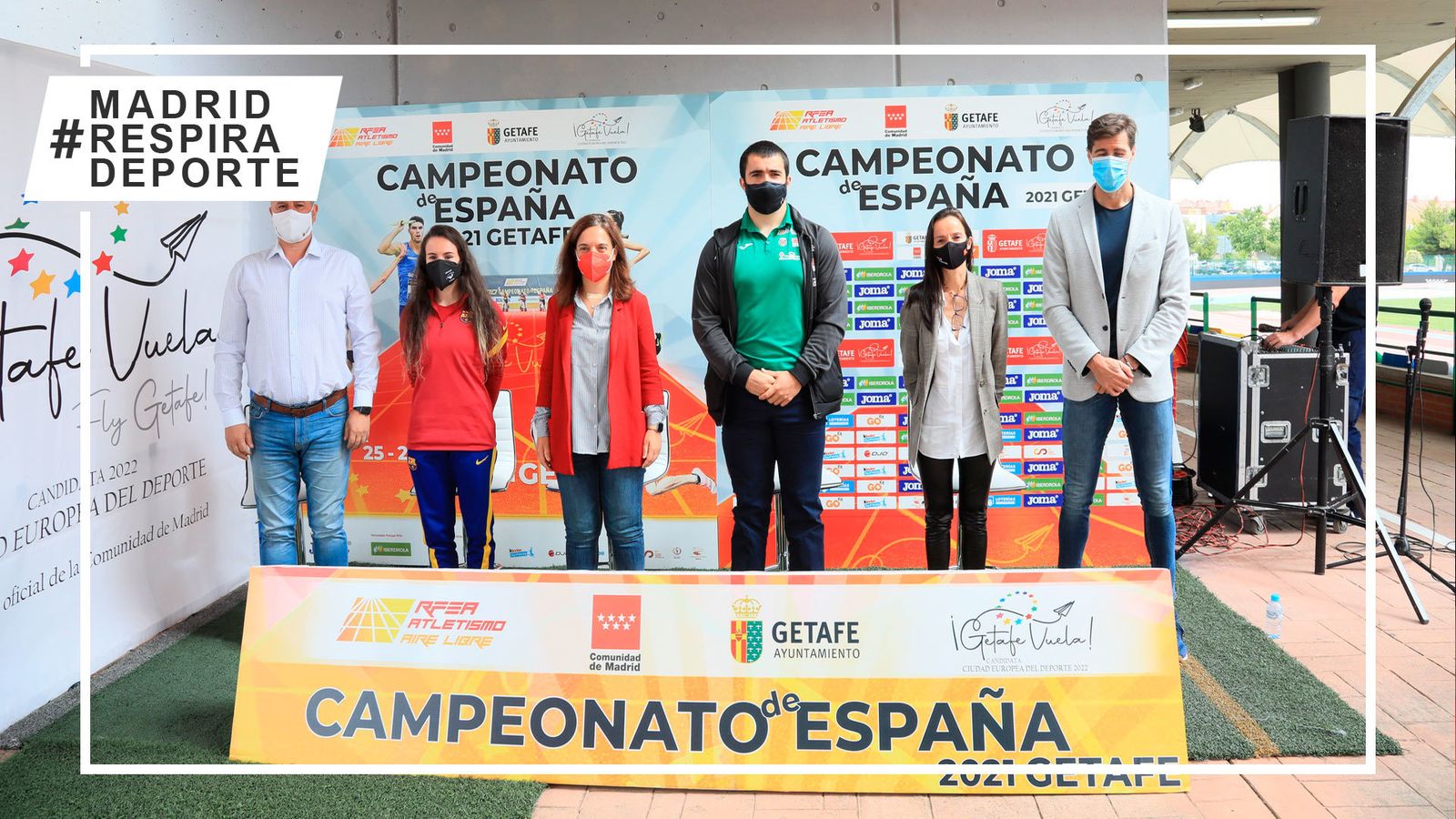 Presentación del Campeonato de España de Atletismo