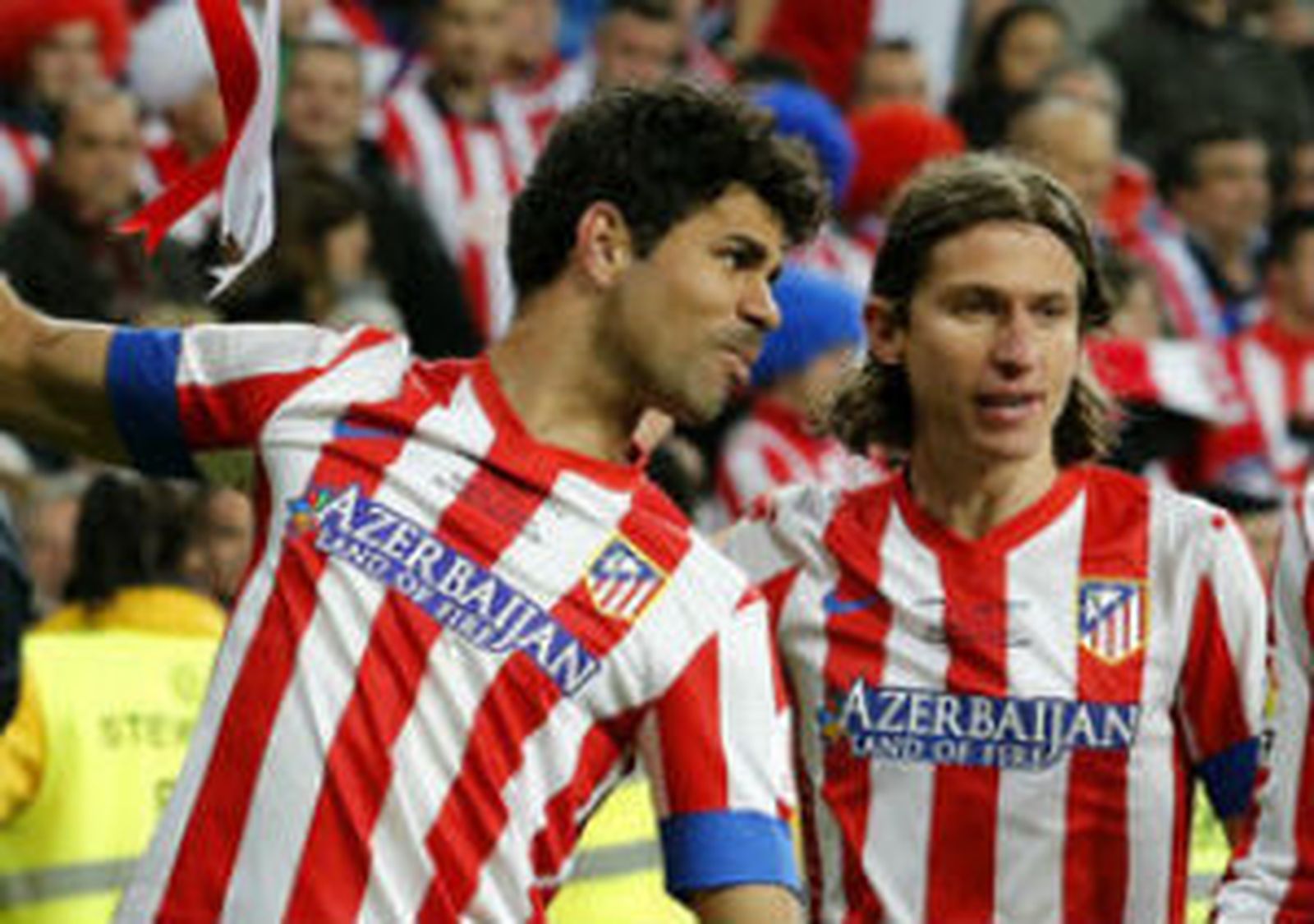 Diego Costa y Filipe Luis