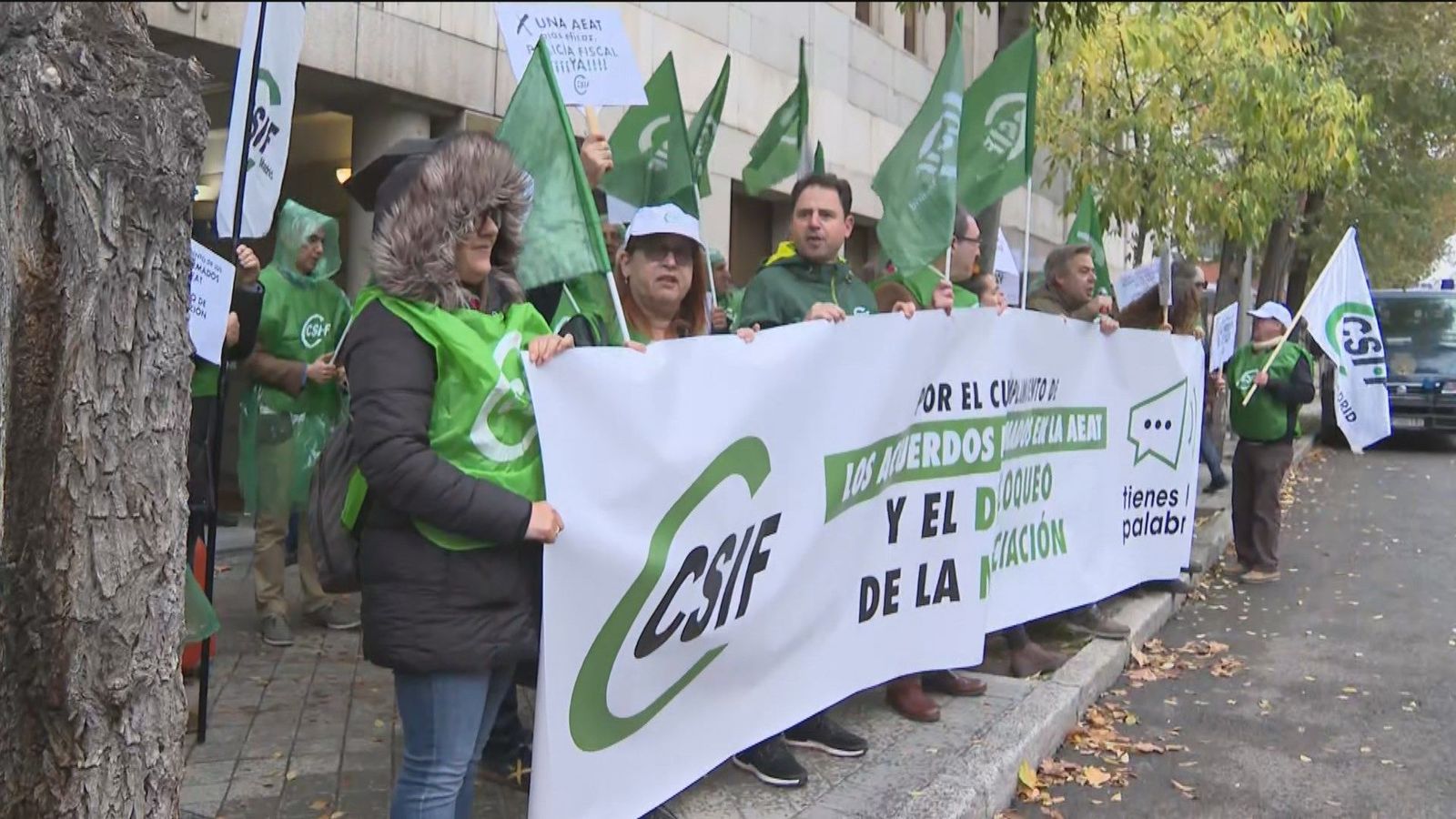 La Agencia Tributaria convoca la mesa de negociación tras la protesta de sus trabajadores