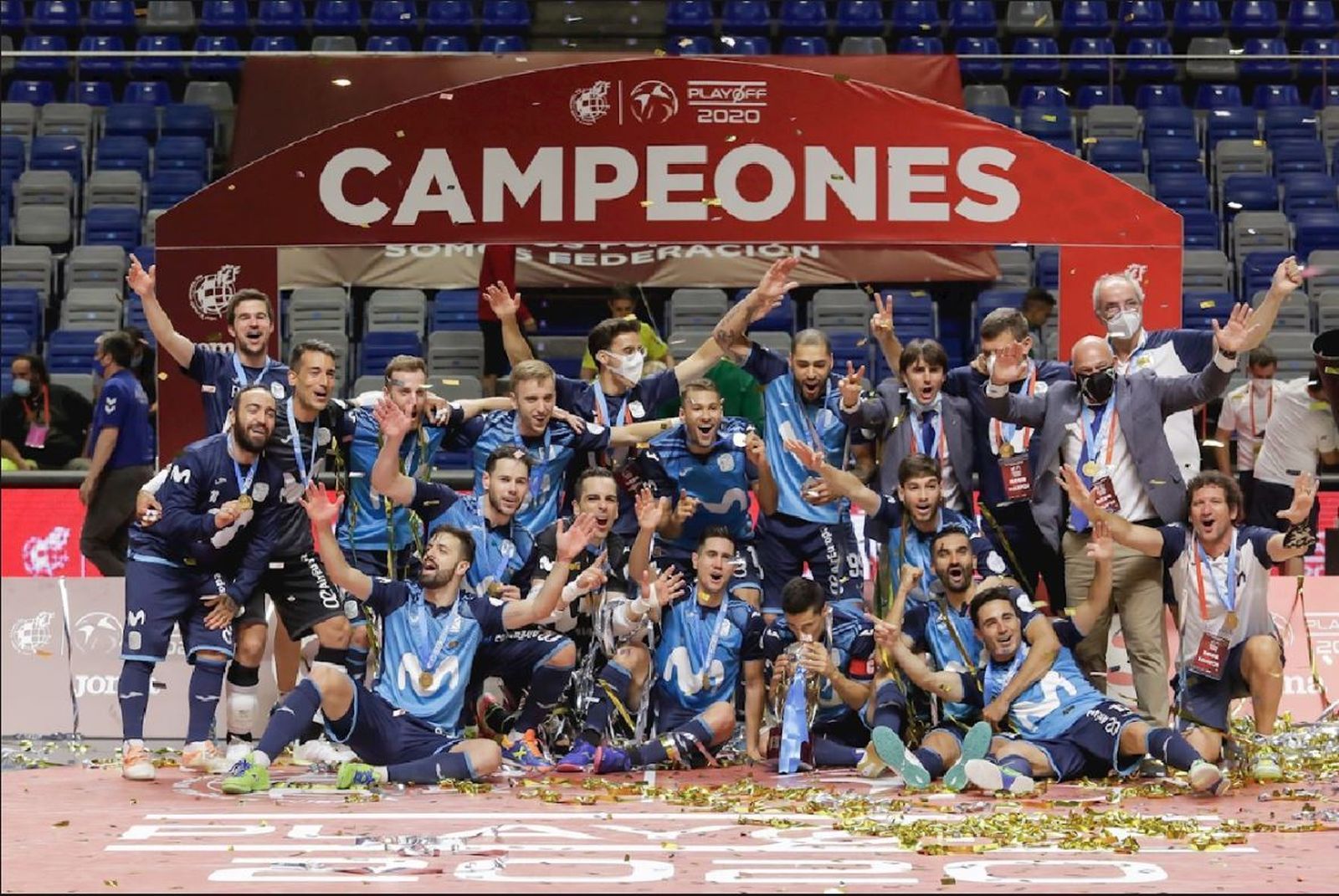Movistar Inter, campeón de liga 2019-2020