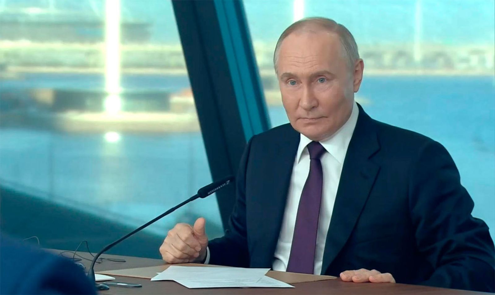 El presidente  de Rusia, Vladimir Putin