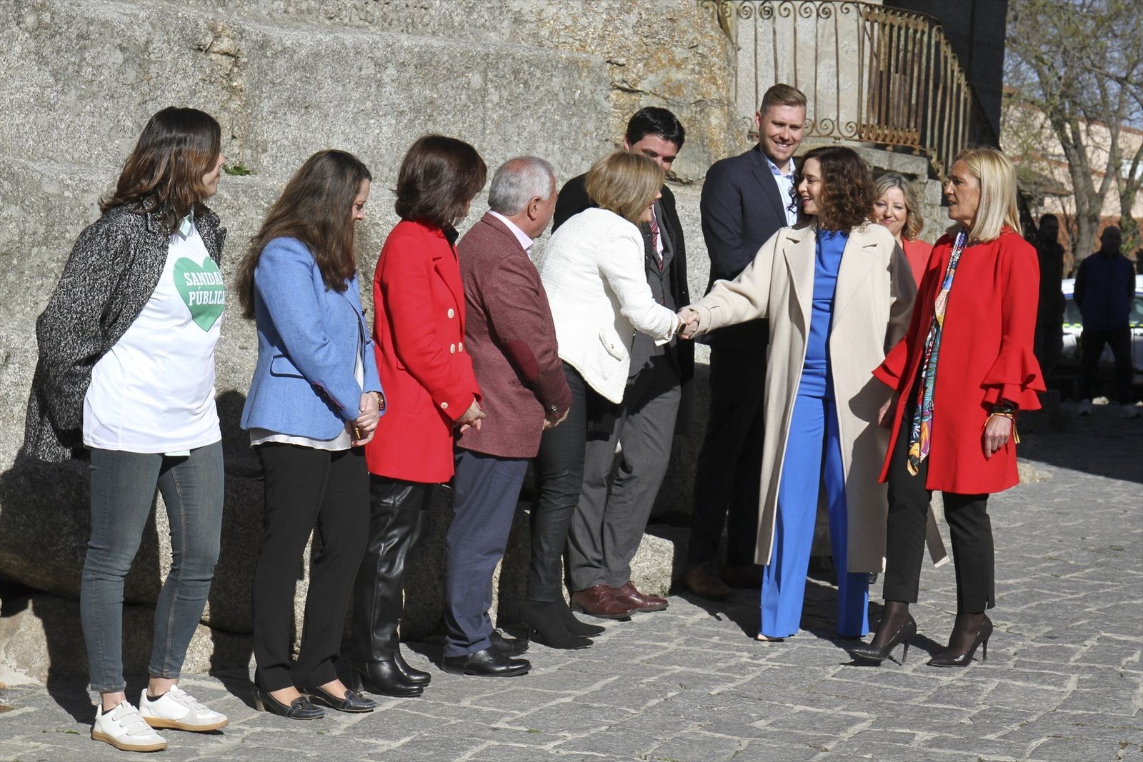 Ayuso en Collado Villalba