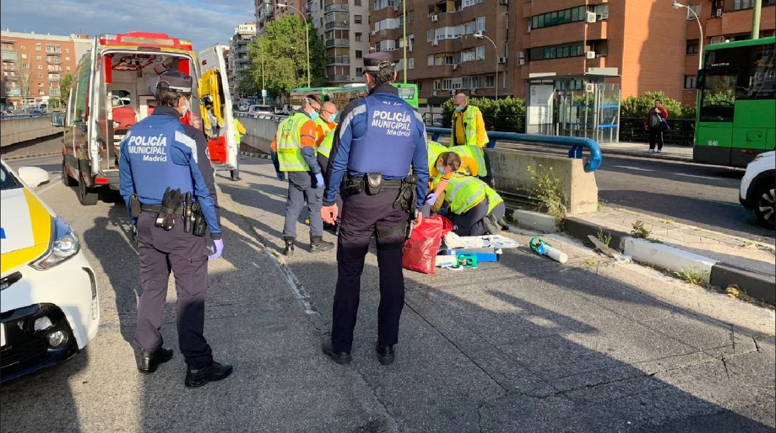 Atropello en Conde Casal