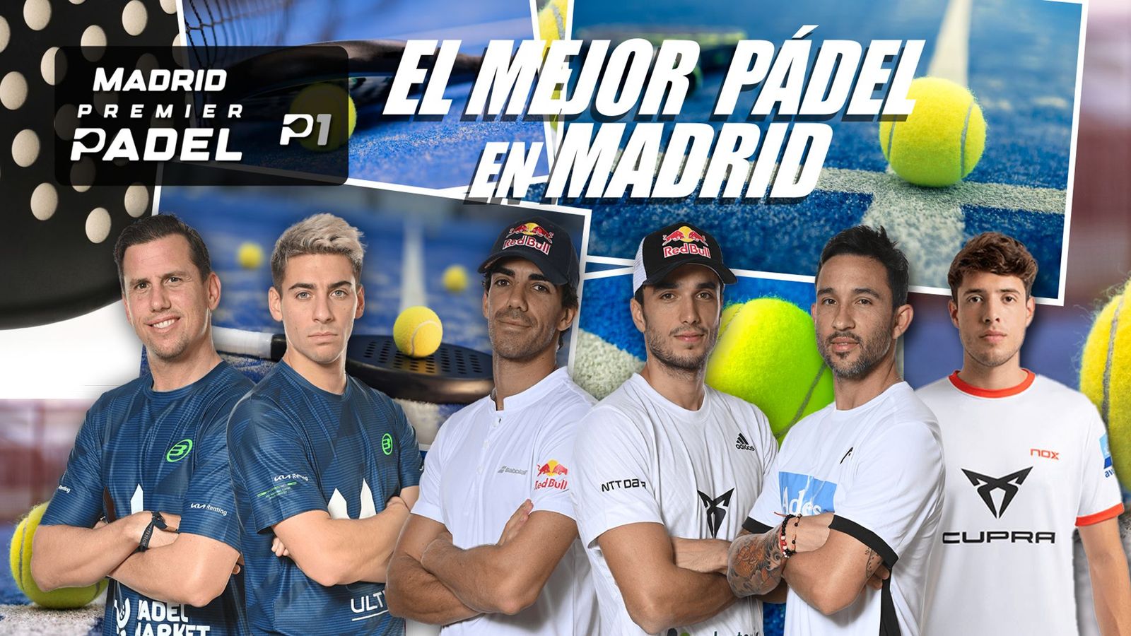 El Premier Padel Madrid llega al WiZink Center con el mejor pádel del mundo